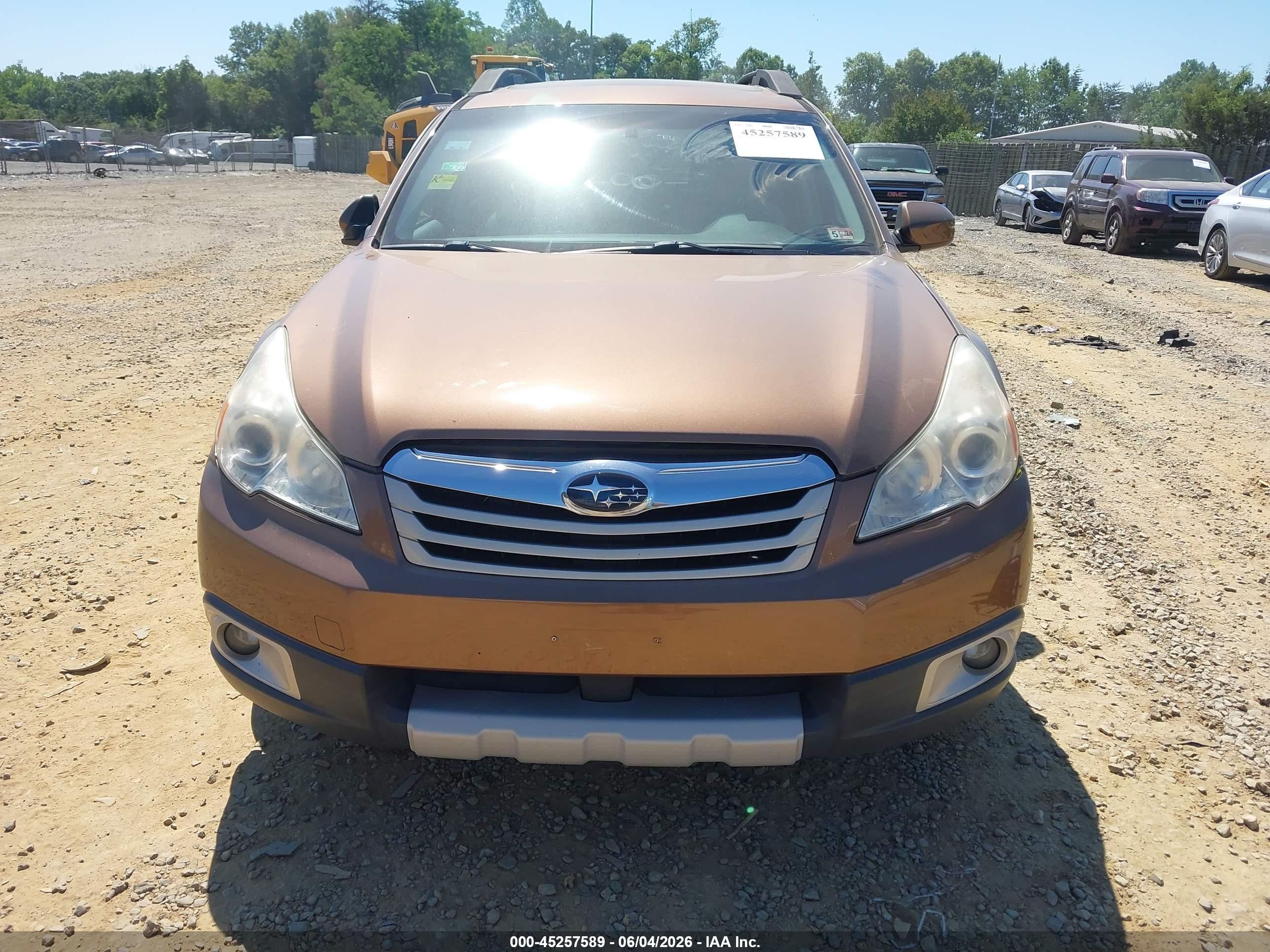 2012 Subaru Outback 3.6r Limited Brown vin: 4S4BRDKCXC2290040