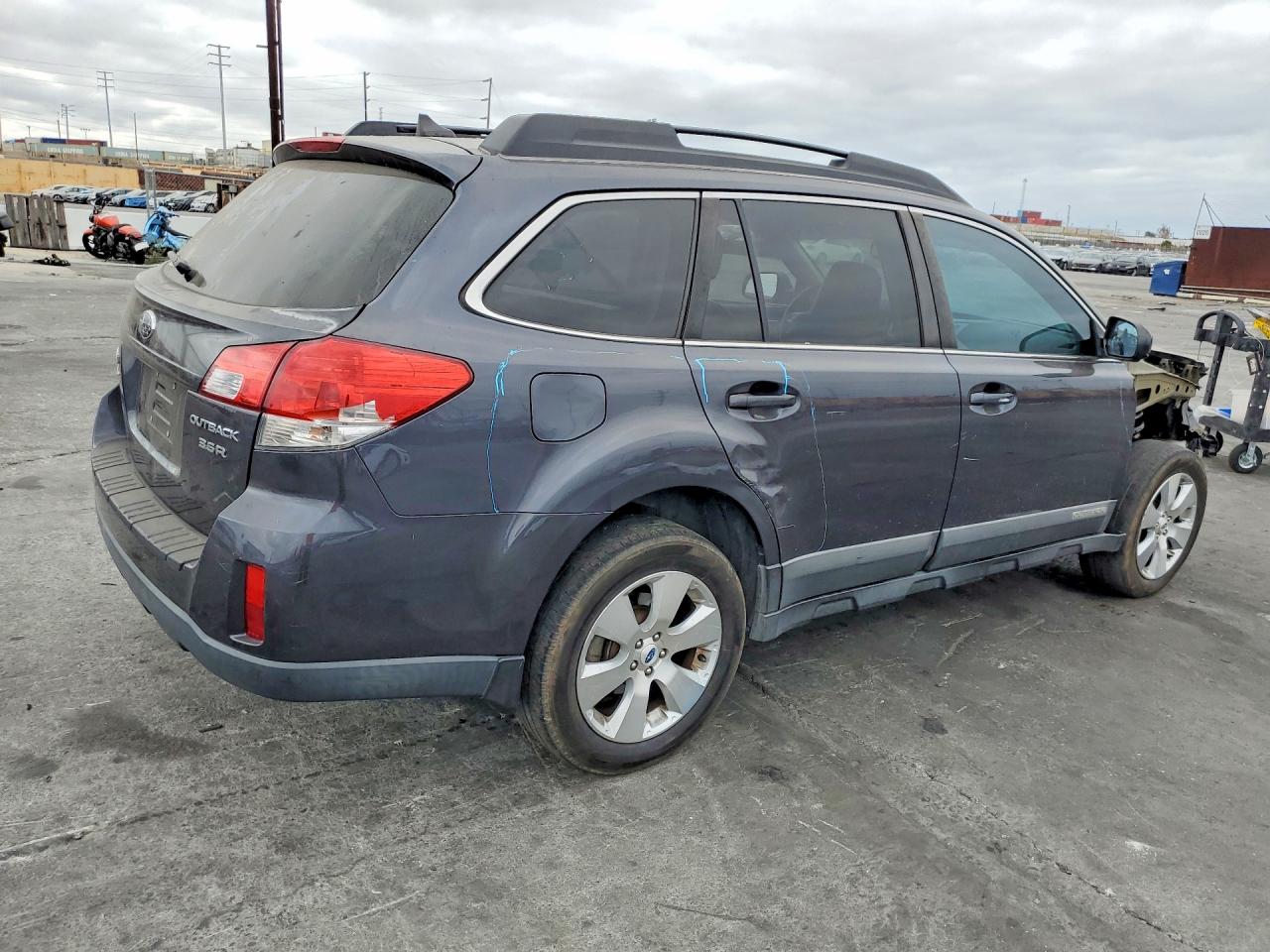 2012 Subaru Outback 3.6r Limited Gray vin: 4S4BRDKCXC2296811