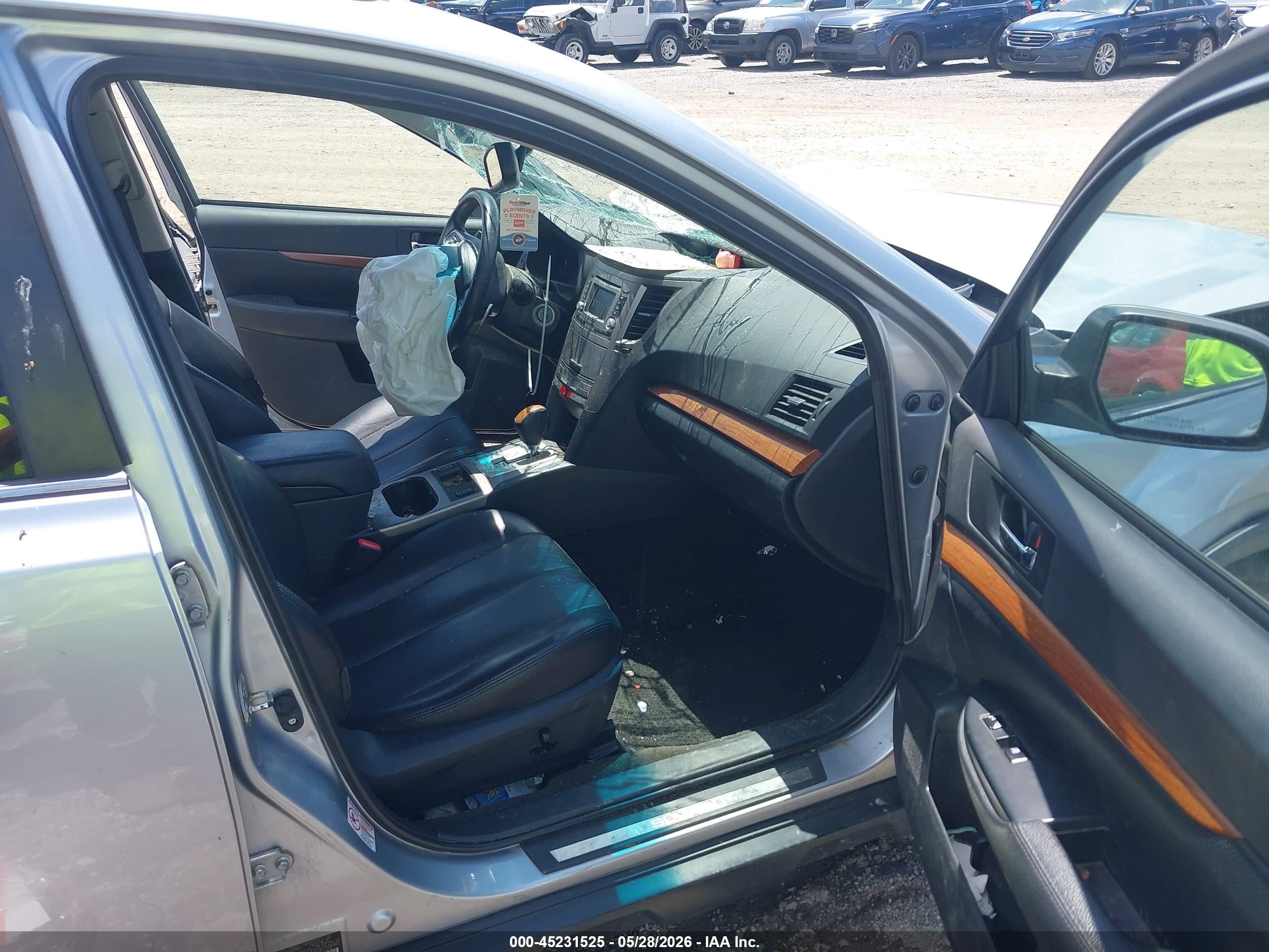2013 Subaru Outback 3.6r Limited Gray vin: 4S4BRDKCXD2268671