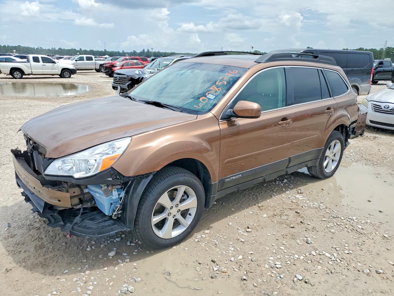 2013 Subaru Outback 3.6r Limited Brown vin: 4S4BRDKCXD2316833