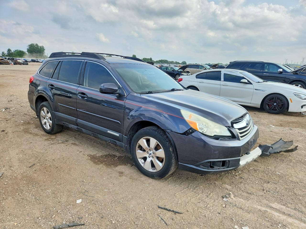 2011 Subaru Outback 3.6r Limited Blue vin: 4S4BRDLC0B2435485