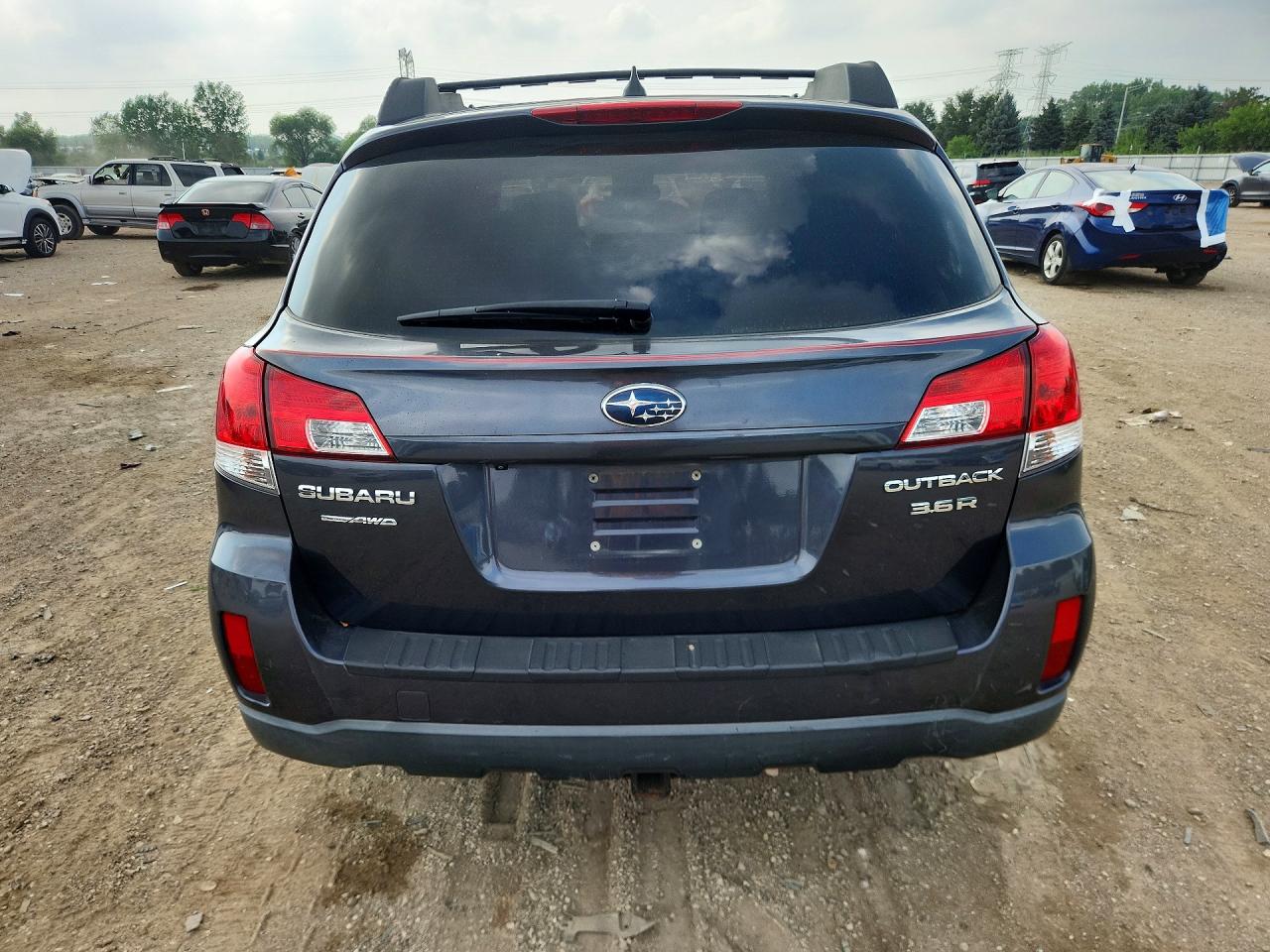 2011 Subaru Outback 3.6r Limited Blue vin: 4S4BRDLC0B2435485