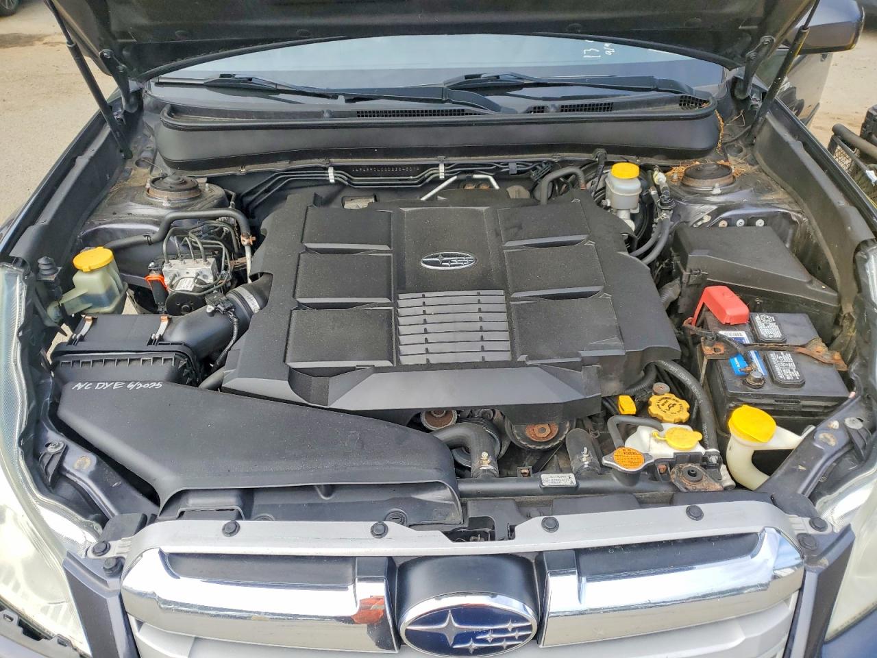 2013 Subaru Outback 3.6r Limited Charcoal vin: 4S4BRDLC0D2264501