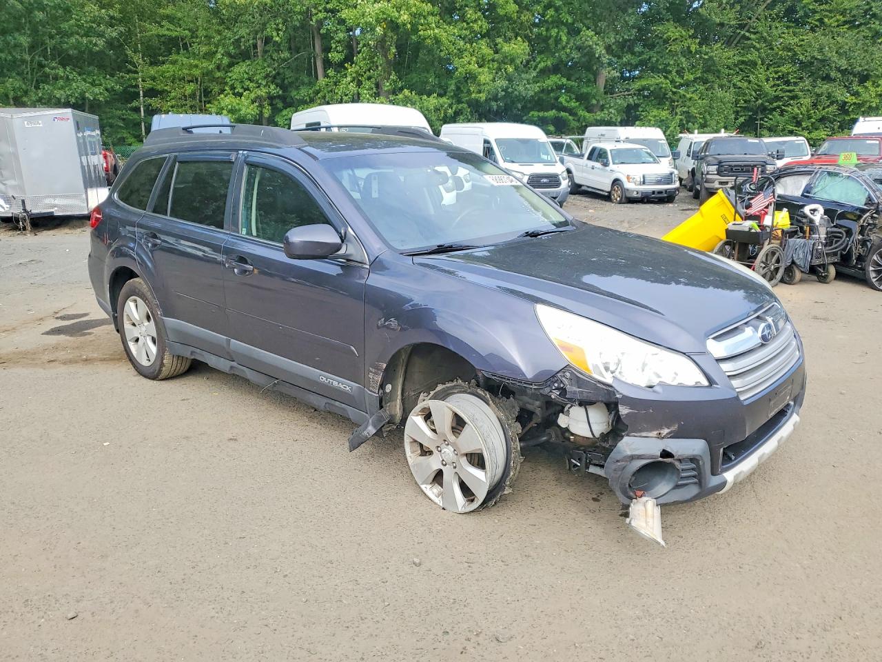 2013 Subaru Outback 3.6r Limited Charcoal vin: 4S4BRDLC0D2264501
