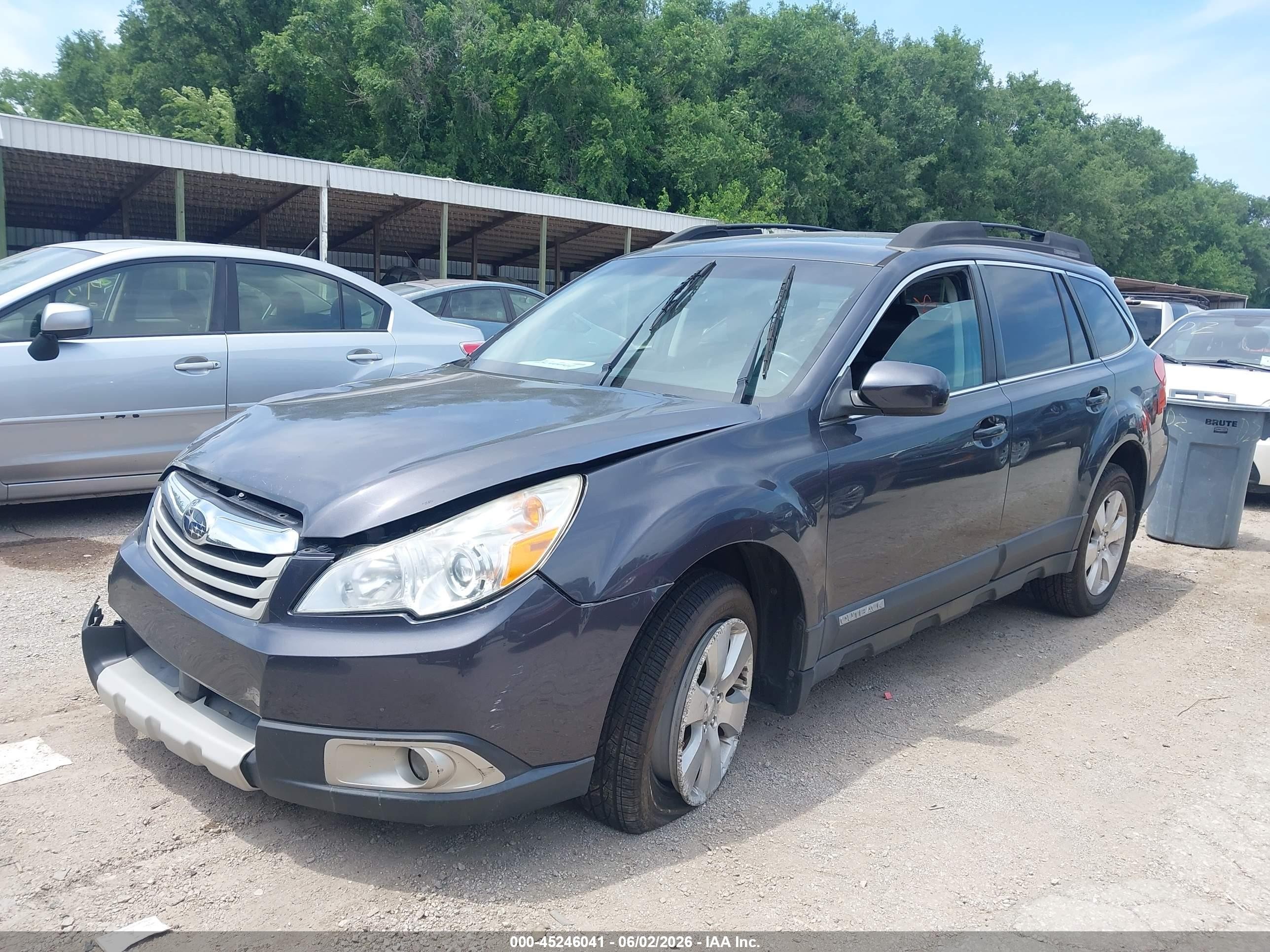 2011 Subaru Outback 3.6r Limited Black vin: 4S4BRDLC1B2368153