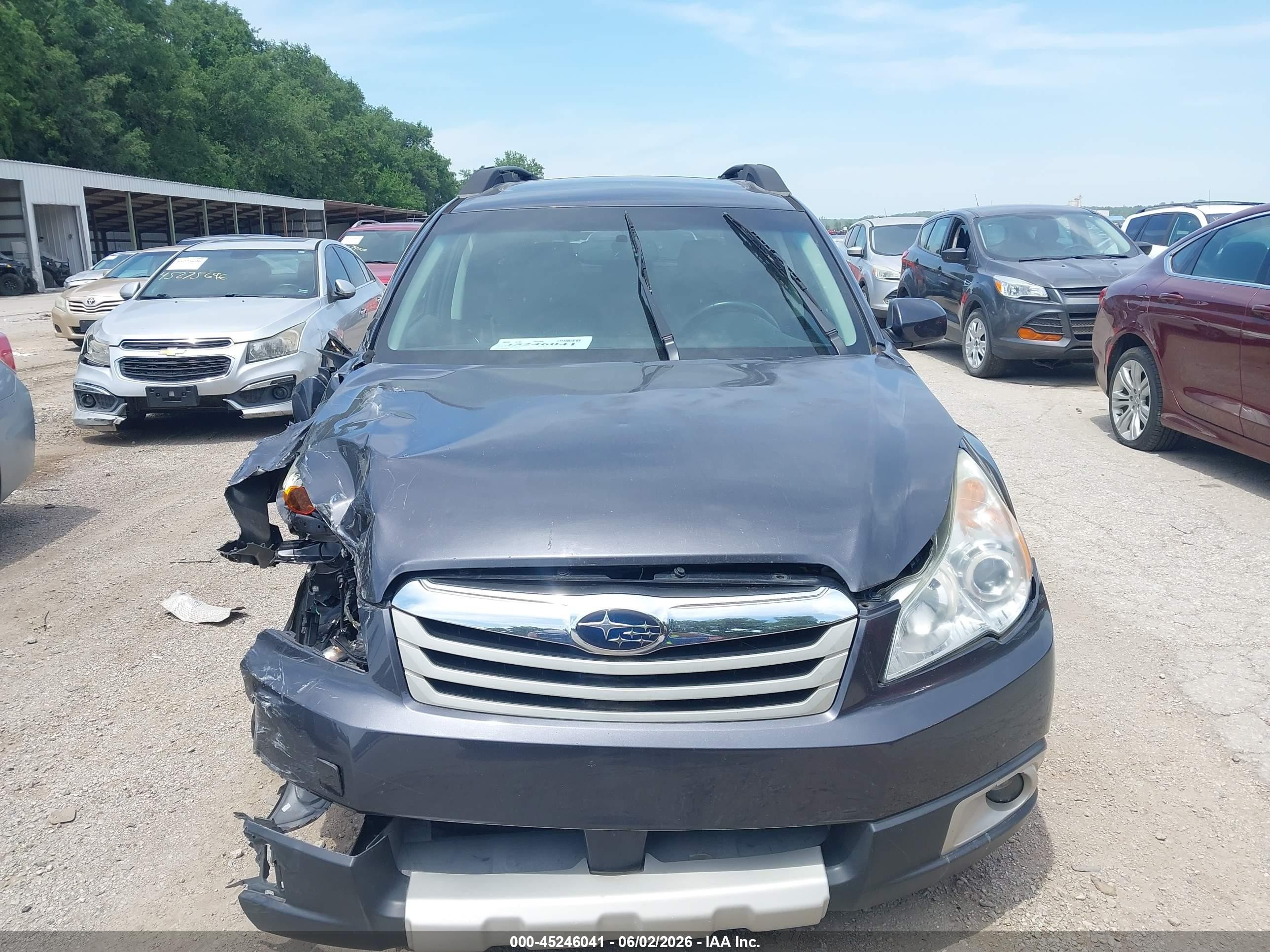 2011 Subaru Outback 3.6r Limited Black vin: 4S4BRDLC1B2368153