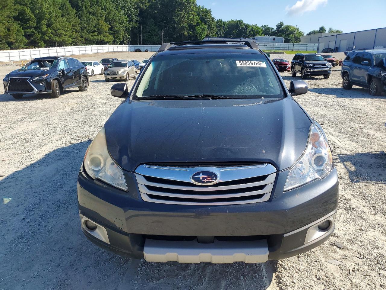 2011 Subaru Outback 3.6r Limited Gray vin: 4S4BRDLC1B2440078