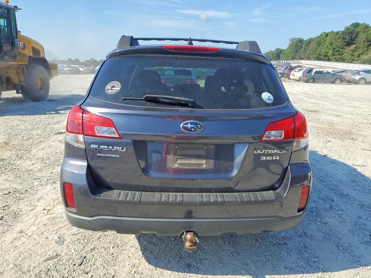 2011 Subaru Outback 3.6r Limited Gray vin: 4S4BRDLC1B2440078