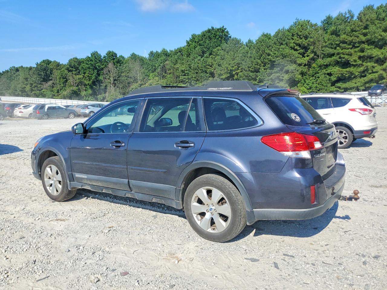 2011 Subaru Outback 3.6r Limited Gray vin: 4S4BRDLC1B2440078