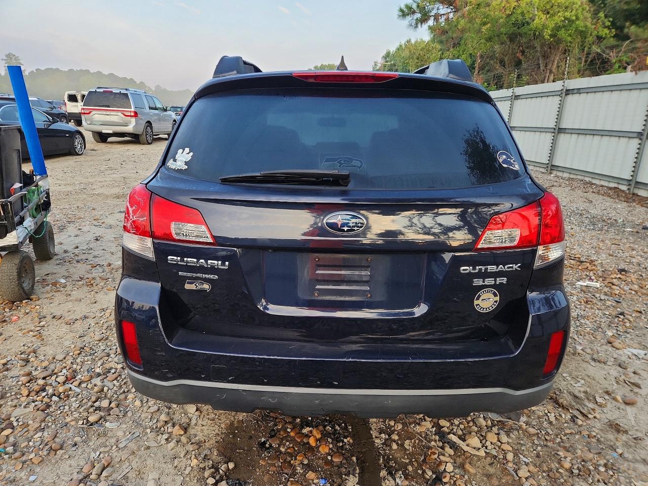 2012 Subaru Outback 3.6r Limited Blue vin: 4S4BRDLC1C2229920