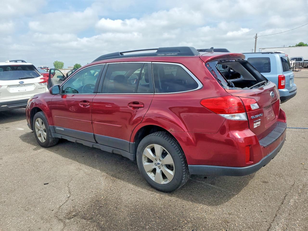 2012 Subaru Outback 3.6r Limited Бордовый vin: 4S4BRDLC1C2259452