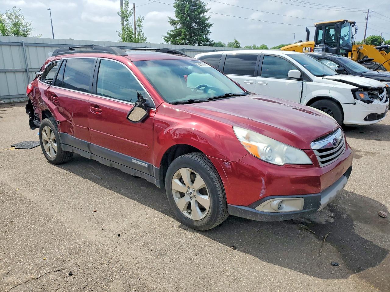 2012 Subaru Outback 3.6r Limited Бордовый vin: 4S4BRDLC1C2259452