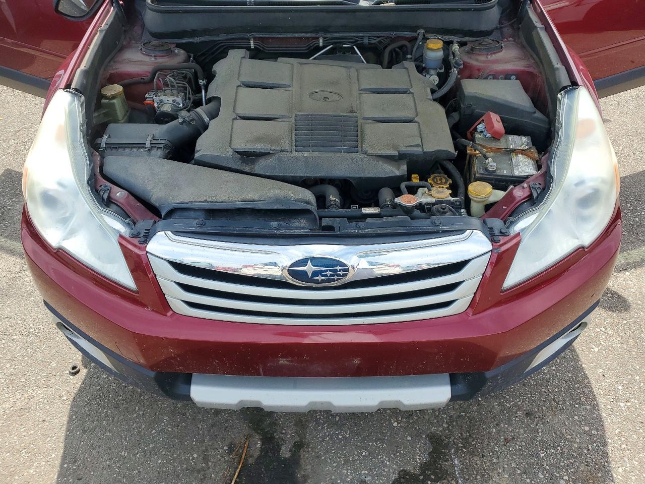 2012 Subaru Outback 3.6r Limited Бордовый vin: 4S4BRDLC1C2259452