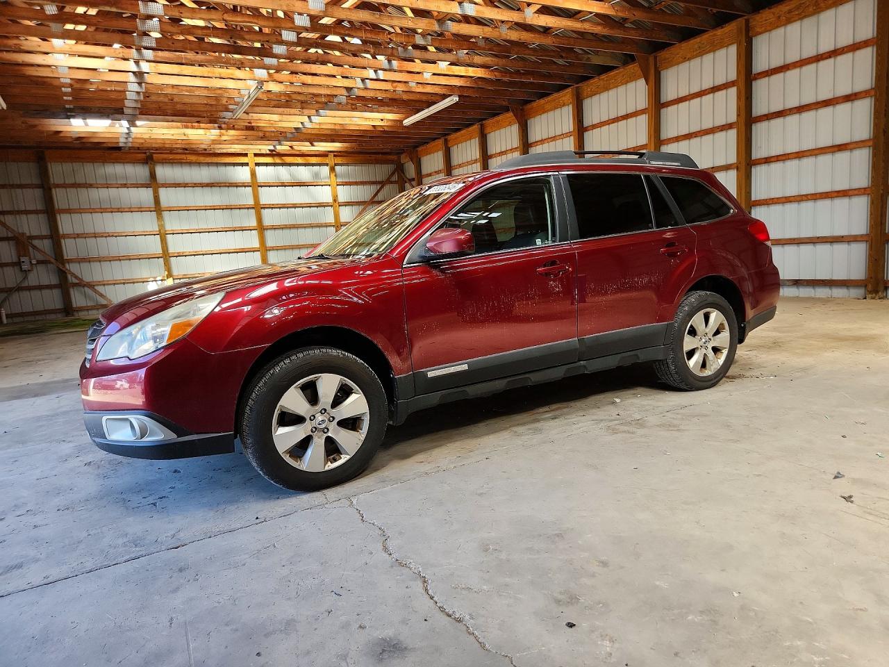 2012 Subaru Outback 3.6r Limited Burgundy vin: 4S4BRDLC1C2283377