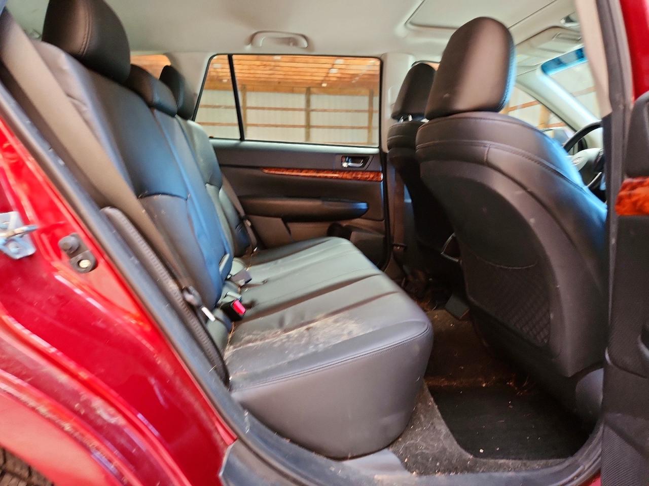 2012 Subaru Outback 3.6r Limited Бордовый vin: 4S4BRDLC1C2283377