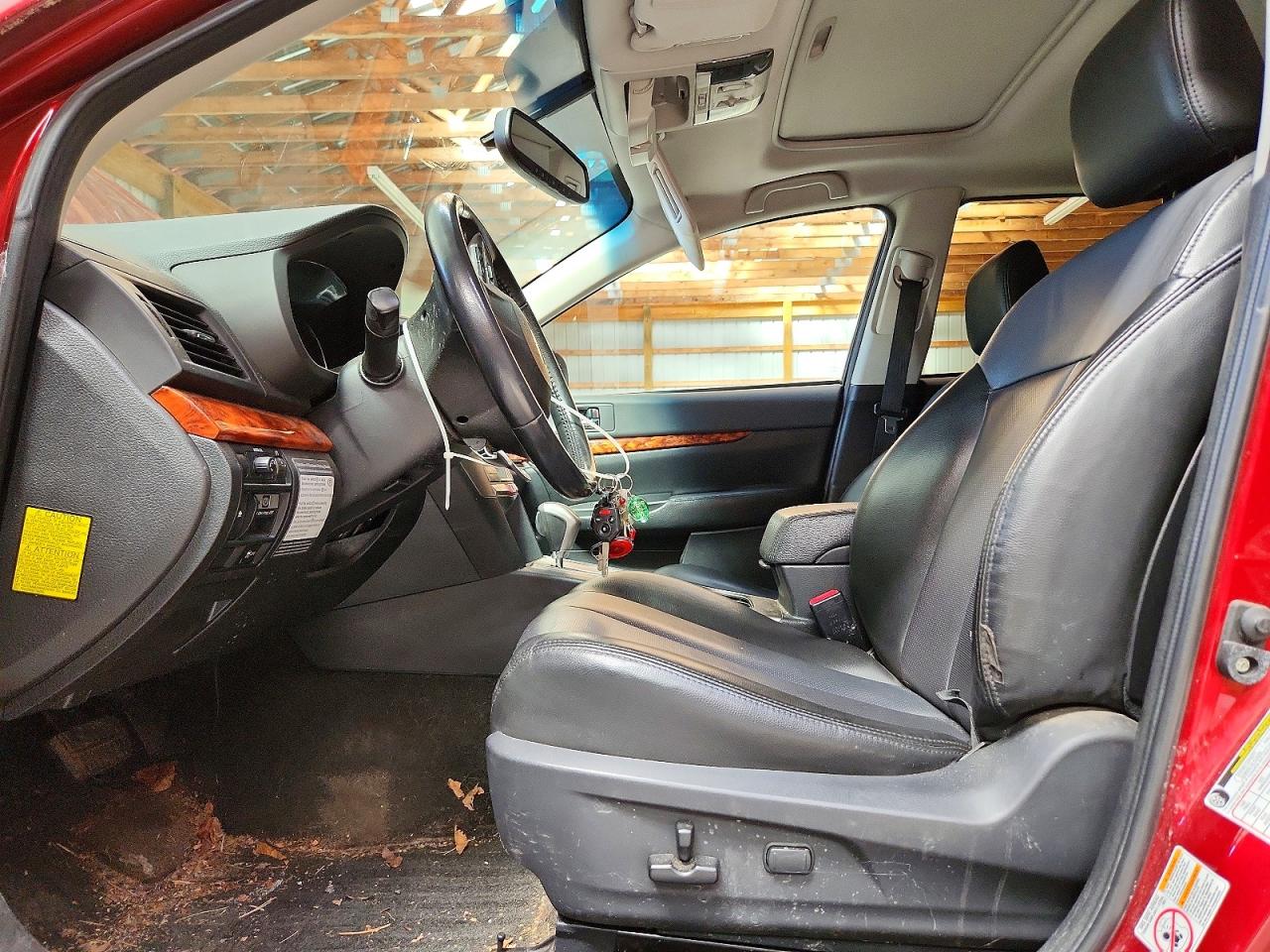 2012 Subaru Outback 3.6r Limited Бордовый vin: 4S4BRDLC1C2283377