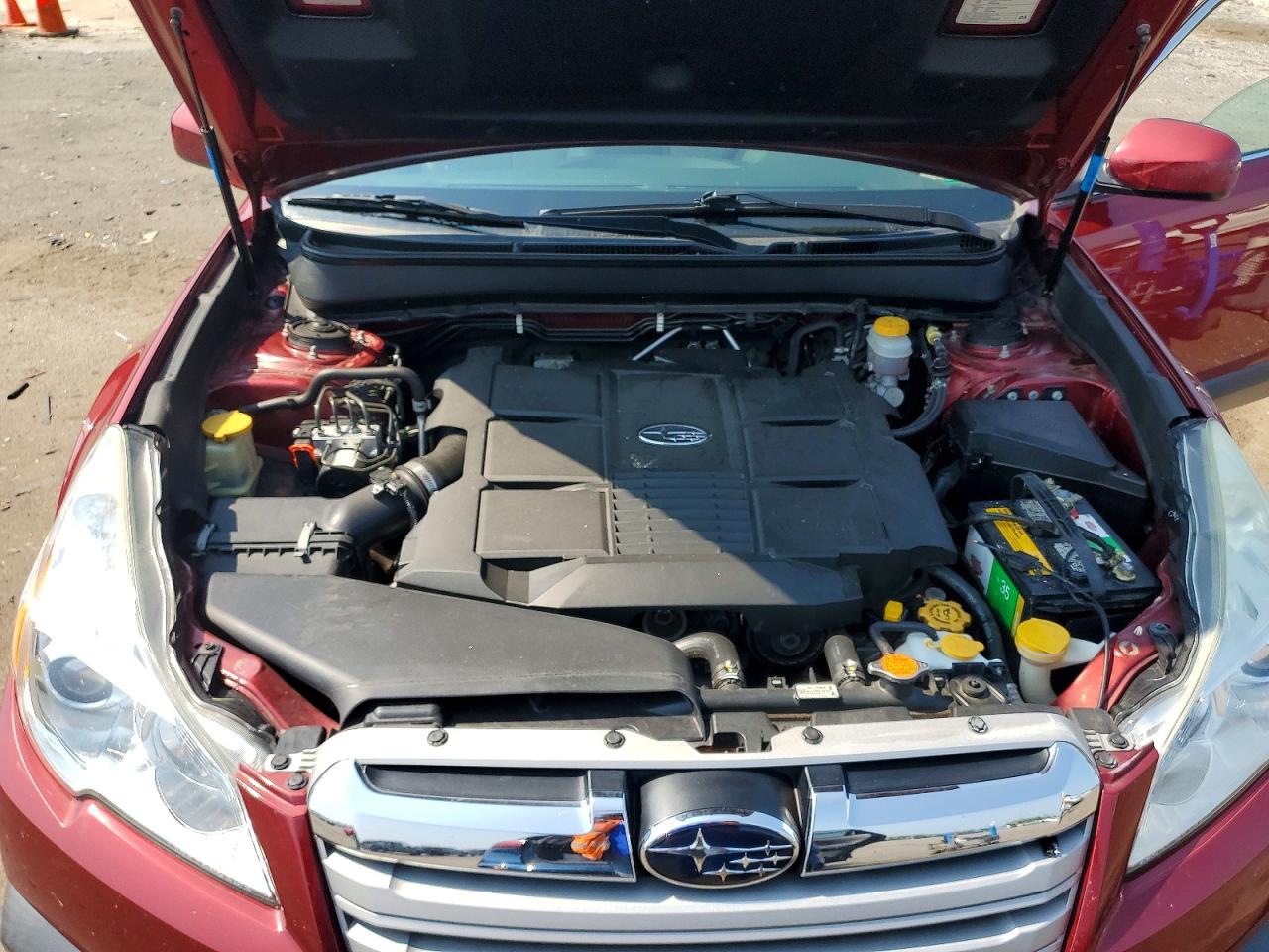 2013 Subaru Outback 3.6r Limited Red vin: 4S4BRDLC1D2300485
