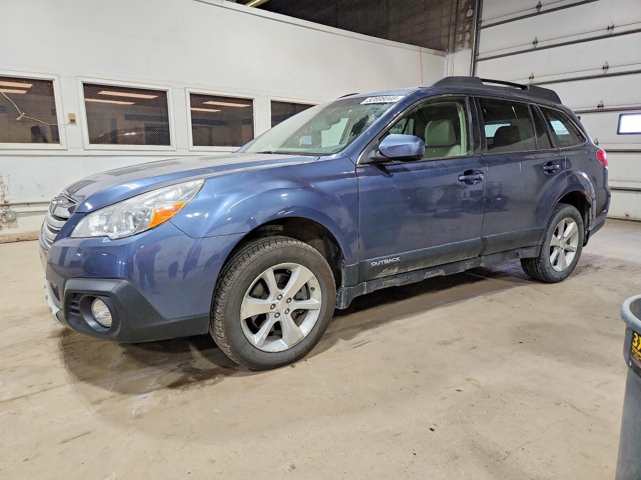 2014 Subaru Outback 3.6r Limited Blue vin: 4S4BRDLC1E2212702