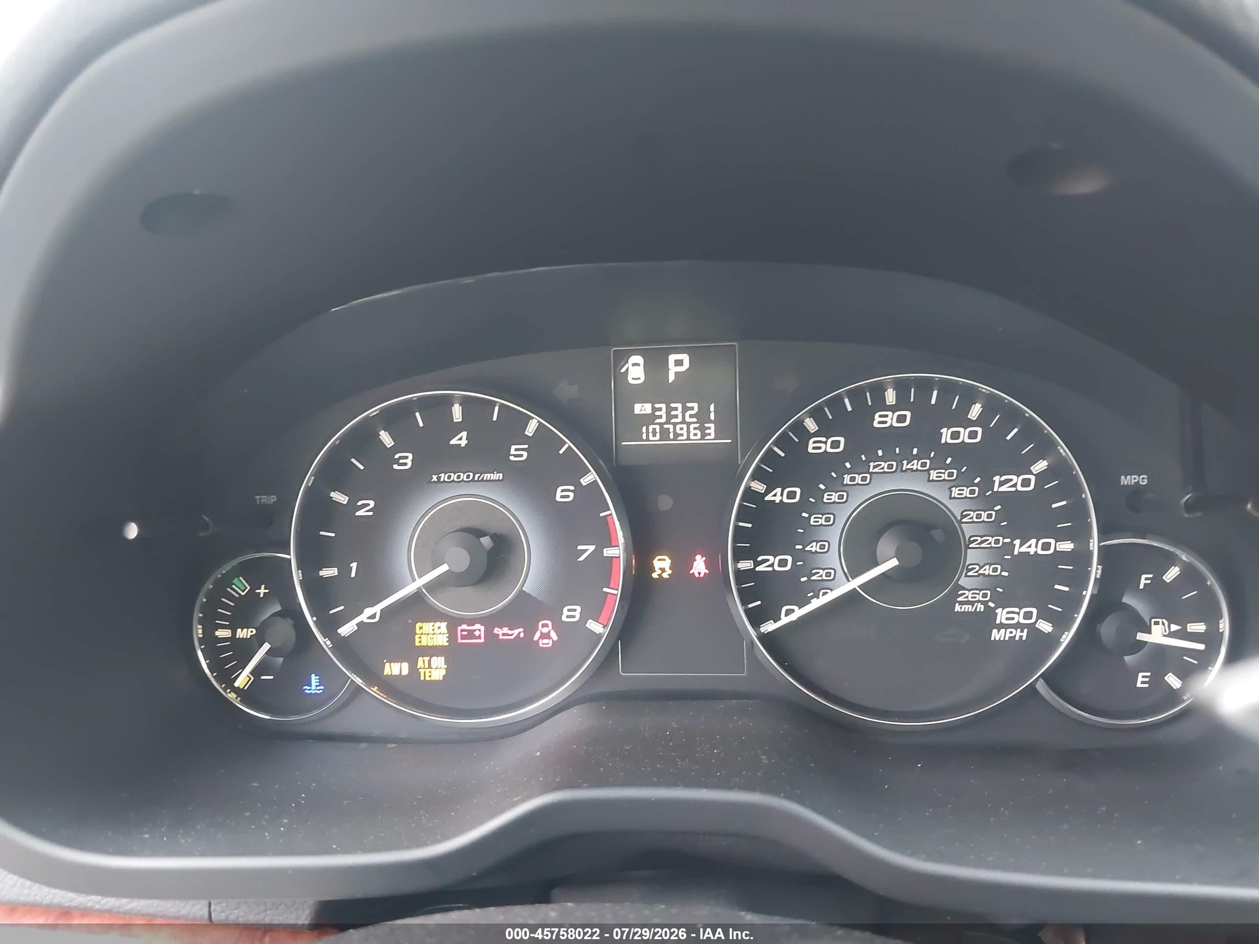 2010 Subaru Outback 3.6r Limited Серебряный vin: 4S4BRDLC2A2375580