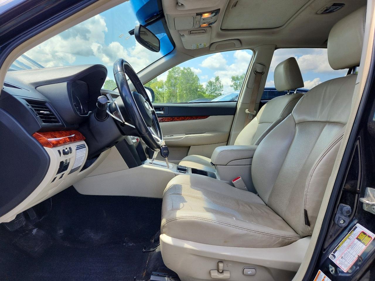 2011 Subaru Outback 3.6r Limited Black vin: 4S4BRDLC2B2362975