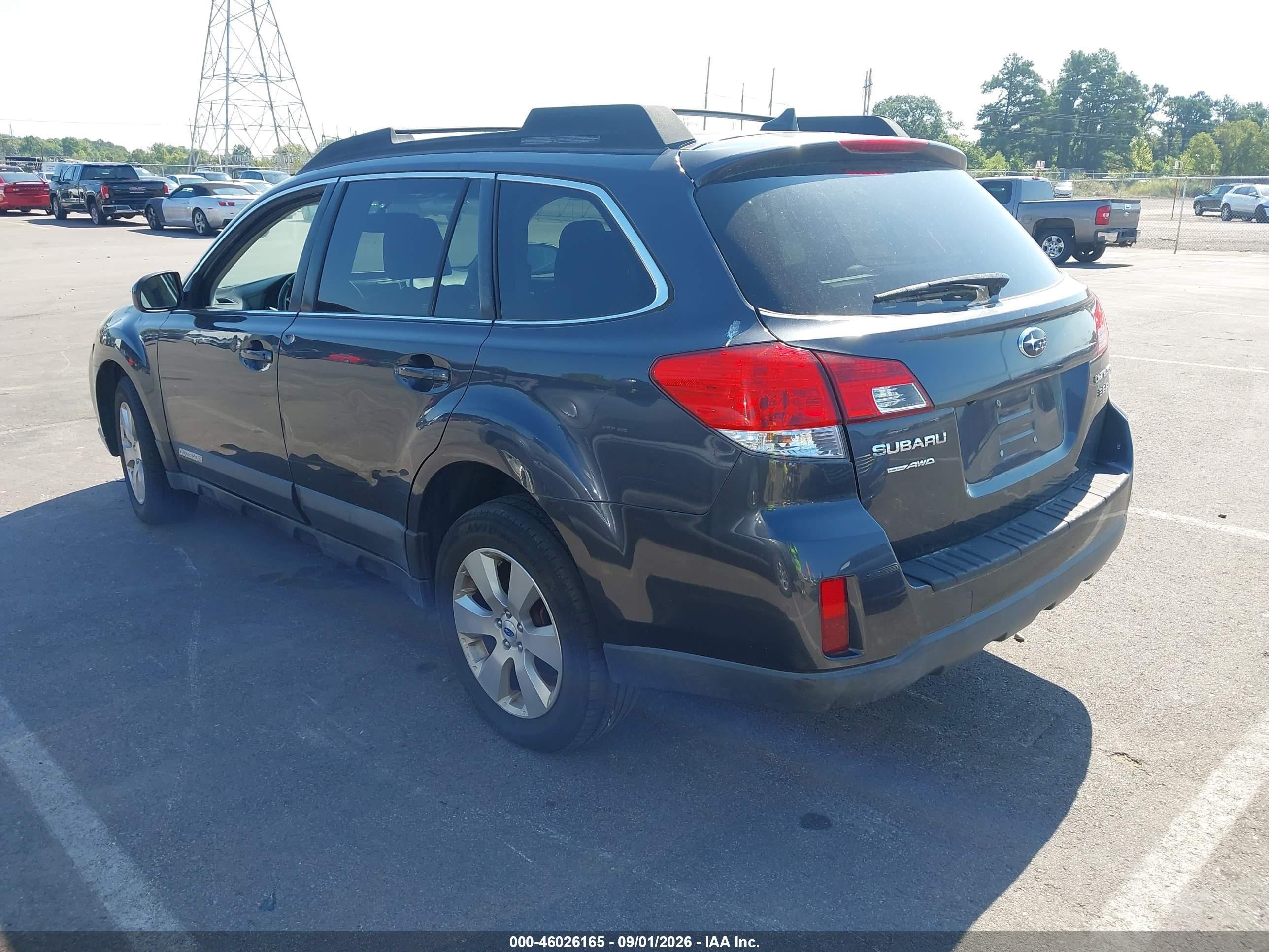 2012 Subaru Outback 3.6r Limited Navy vin: 4S4BRDLC2C2209854