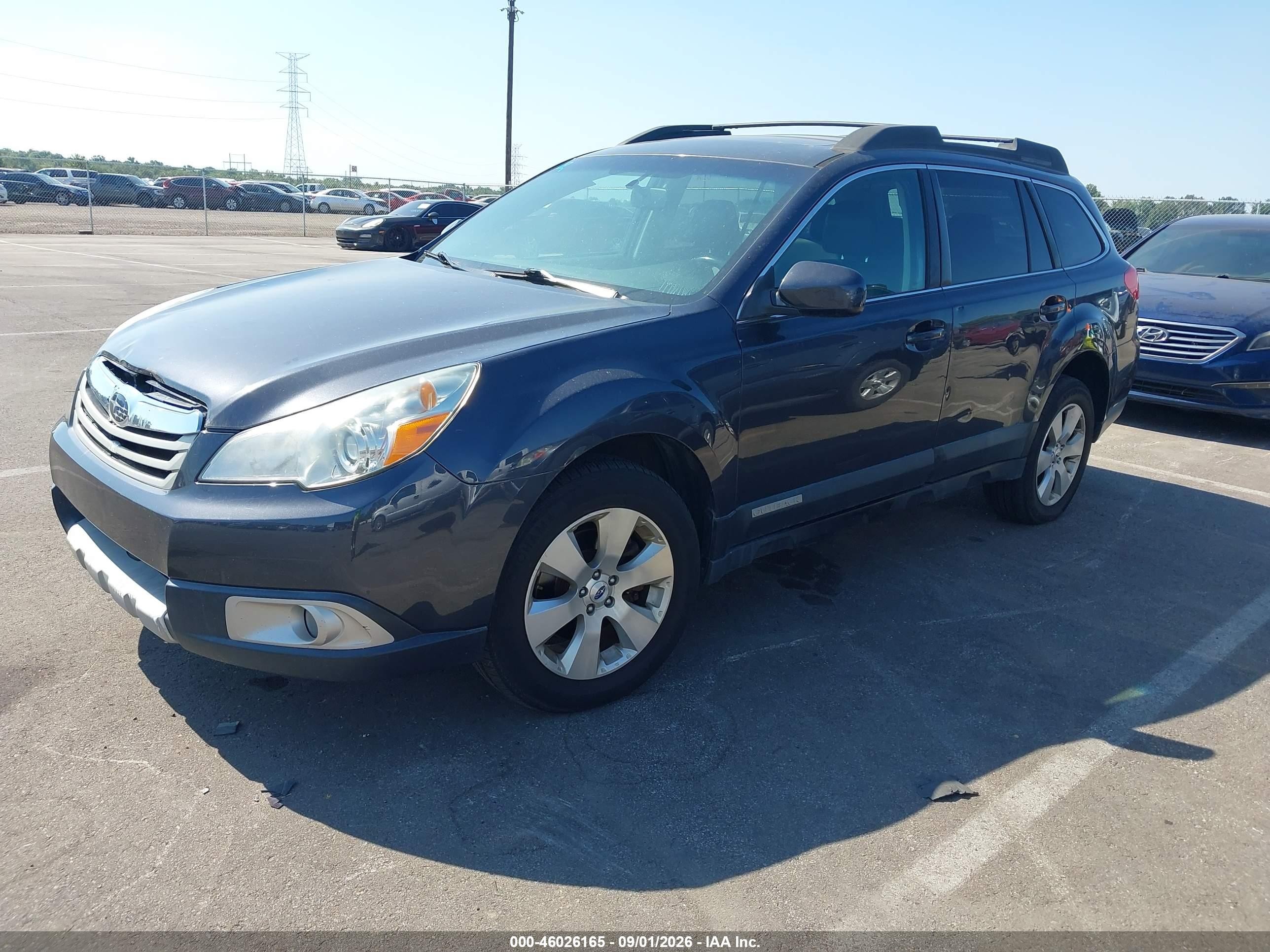 2012 Subaru Outback 3.6r Limited Navy vin: 4S4BRDLC2C2209854