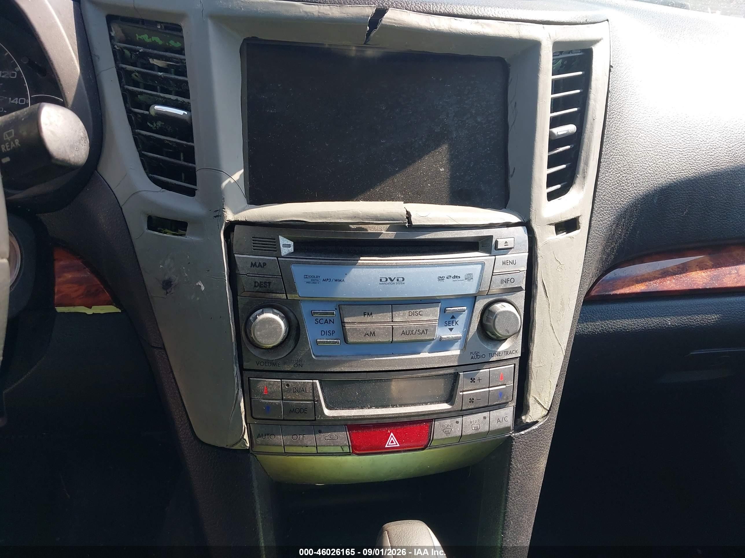 2012 Subaru Outback 3.6r Limited Navy vin: 4S4BRDLC2C2209854