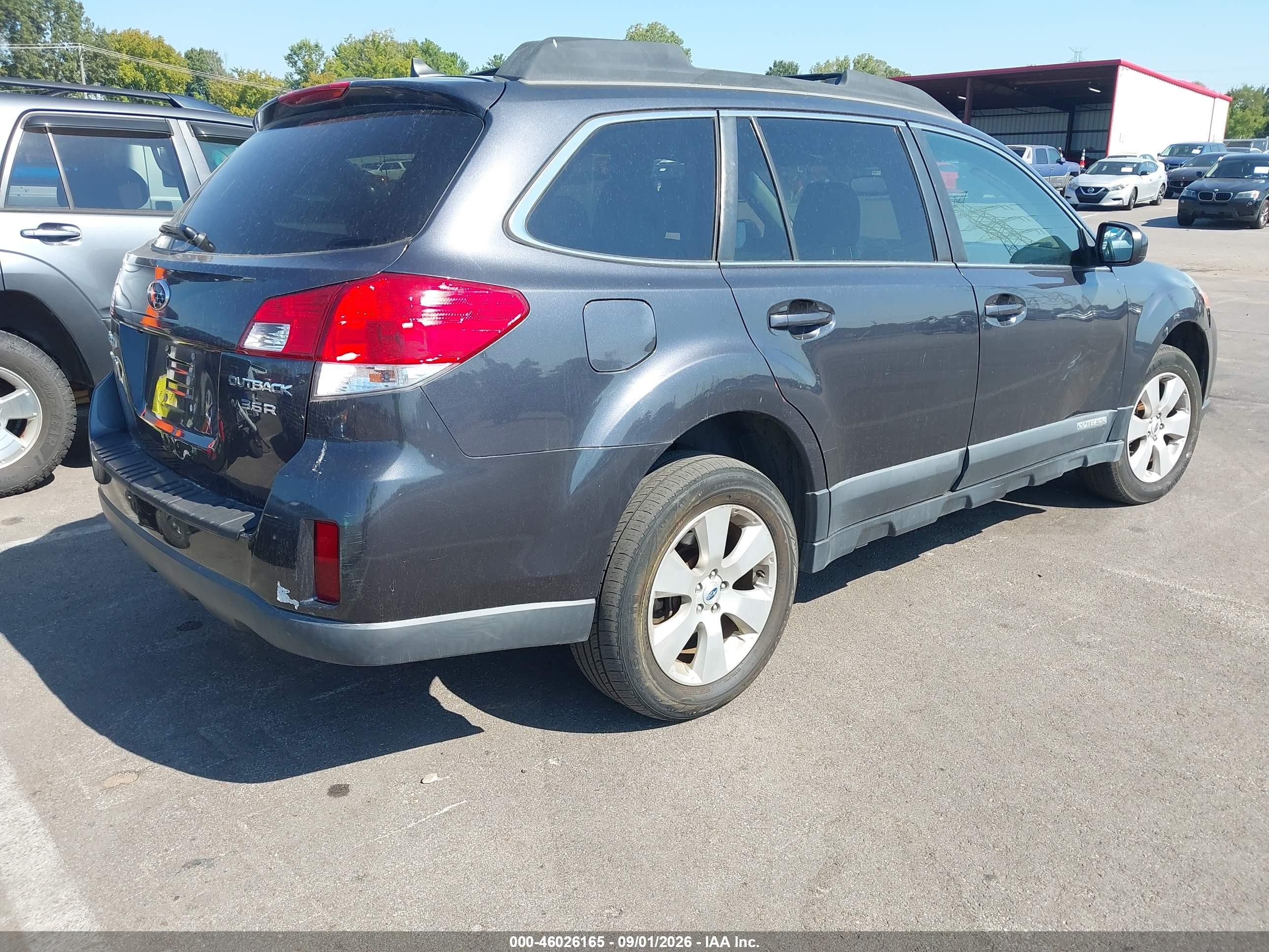 2012 Subaru Outback 3.6r Limited Navy vin: 4S4BRDLC2C2209854