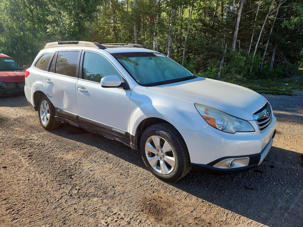 2011 Subaru Outback 3.6r Limited White vin: 4S4BRDLC3B2344436