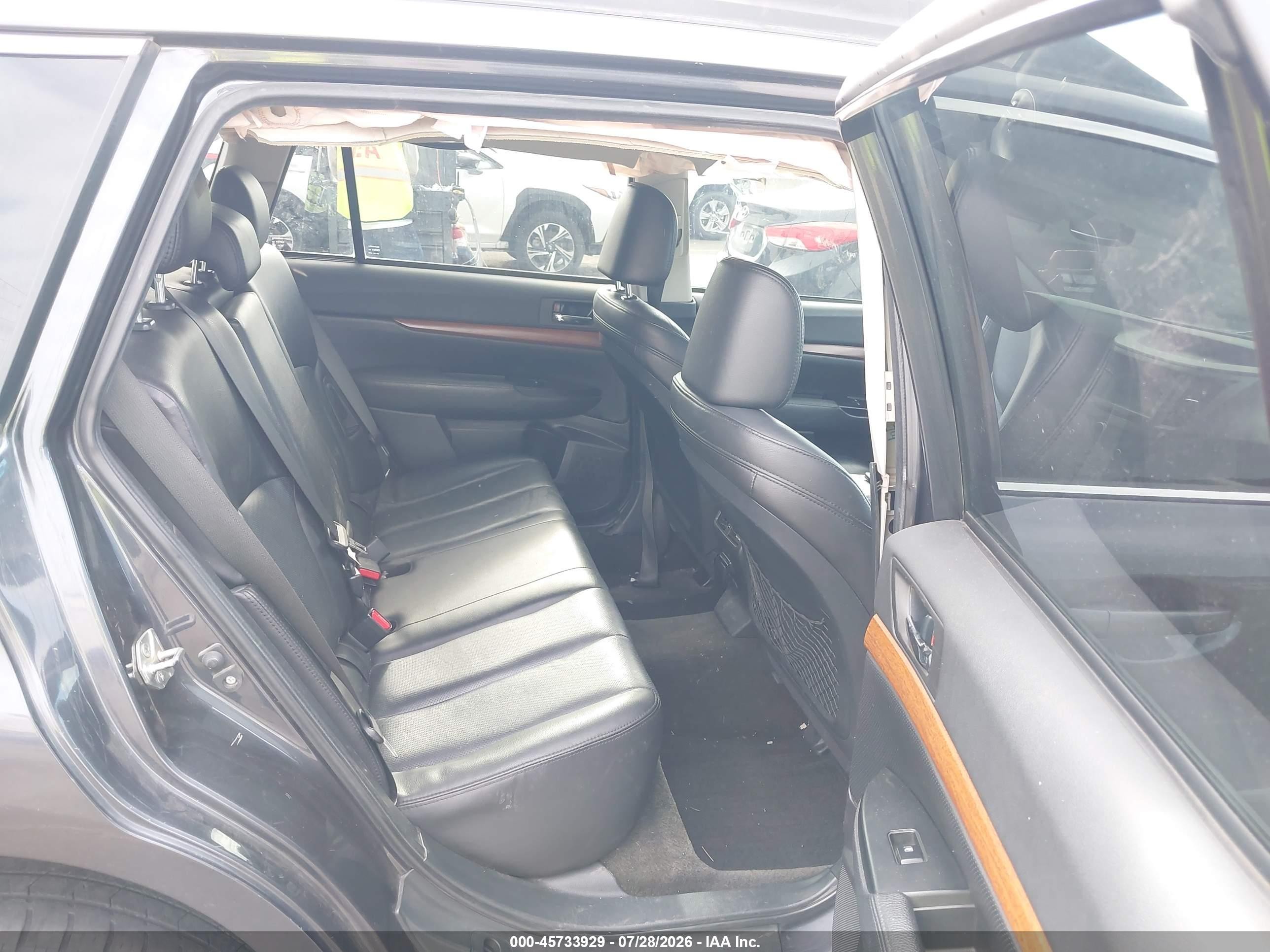 2013 Subaru Outback 3.6r Limited Серый vin: 4S4BRDLC3D2234957