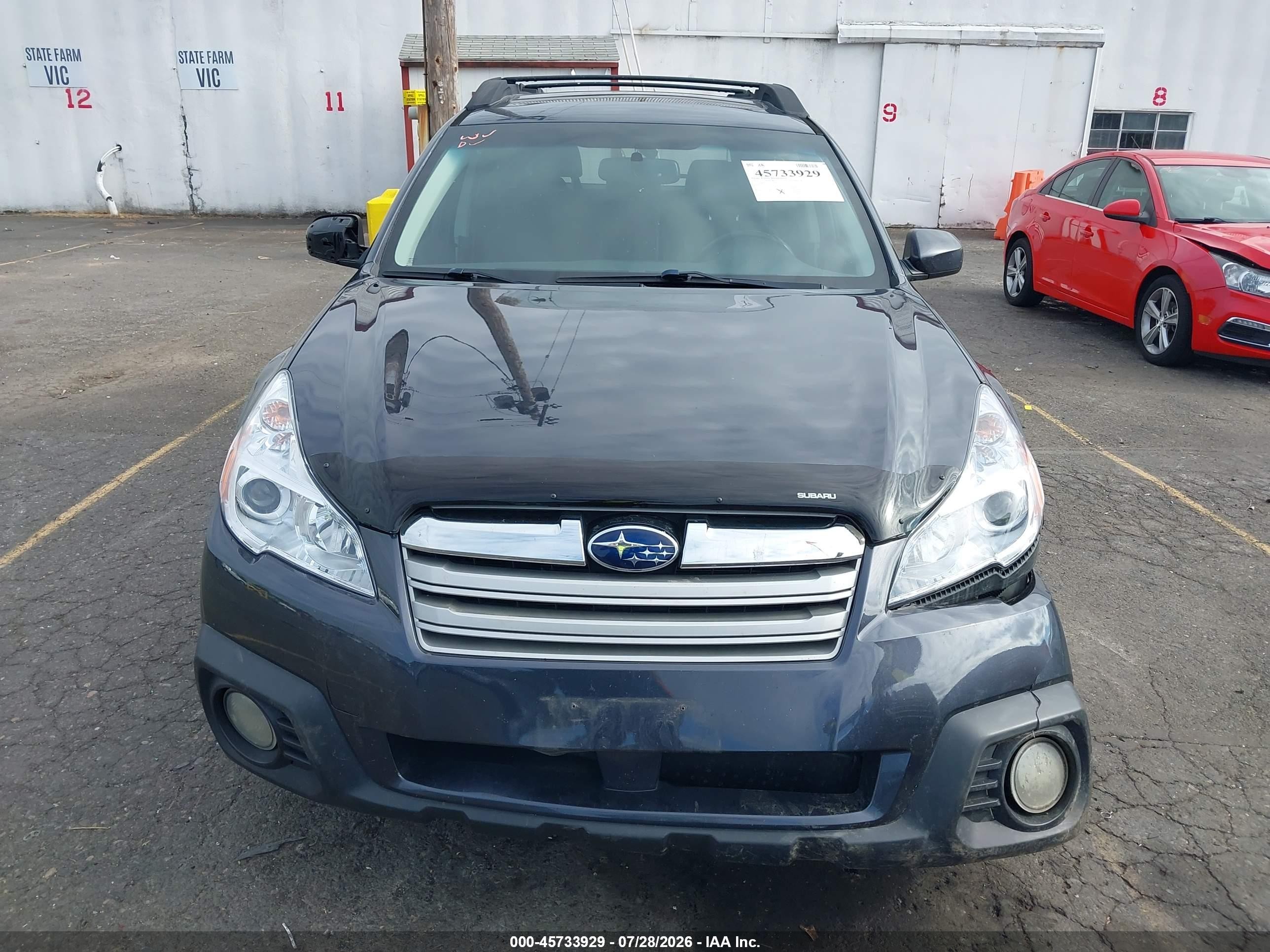 2013 Subaru Outback 3.6r Limited Серый vin: 4S4BRDLC3D2234957