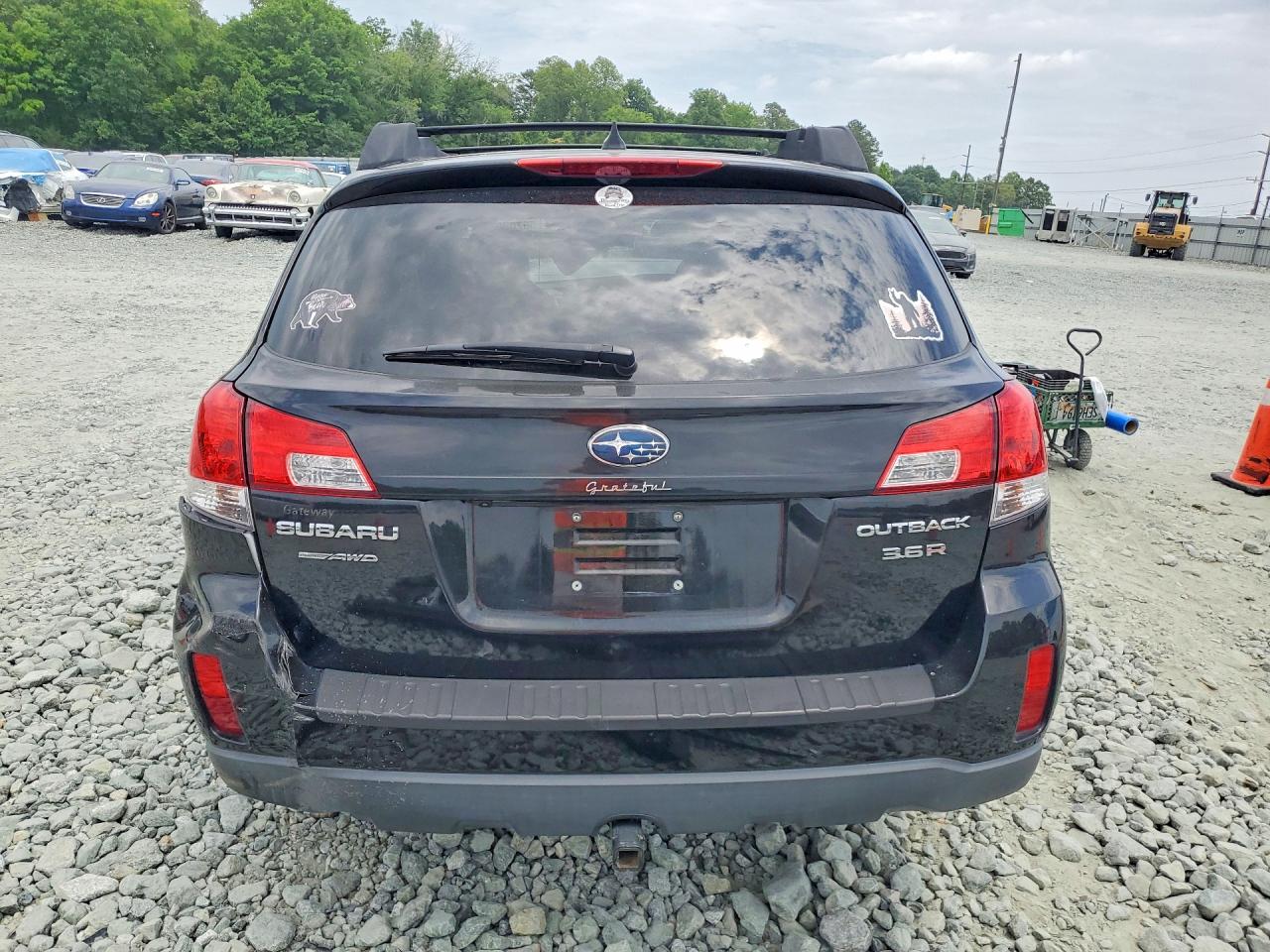 2014 Subaru Outback 3.6r Limited Black vin: 4S4BRDLC3E2209509
