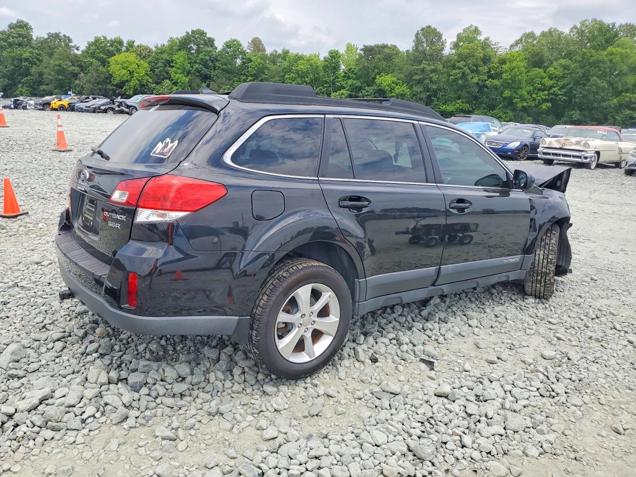 2014 Subaru Outback 3.6r Limited Black vin: 4S4BRDLC3E2209509