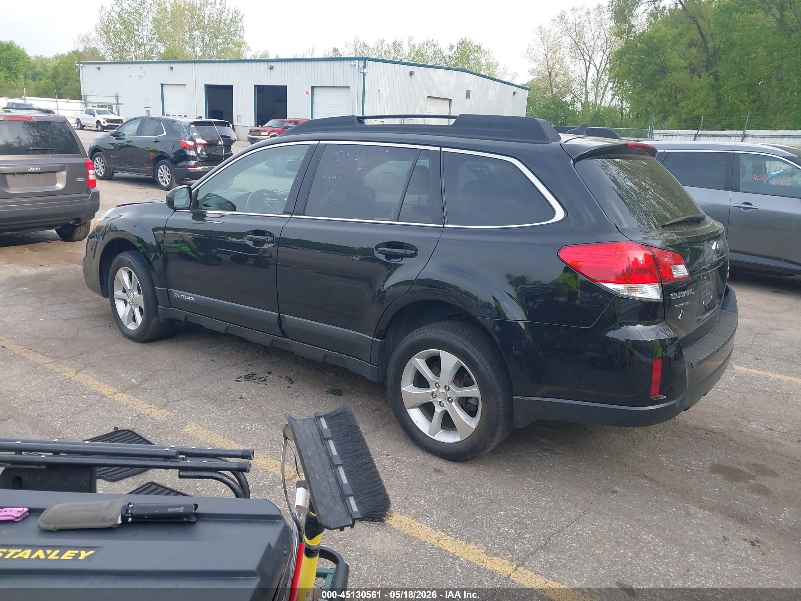 2014 Subaru Outback 3.6r Limited Черный vin: 4S4BRDLC4E2214685