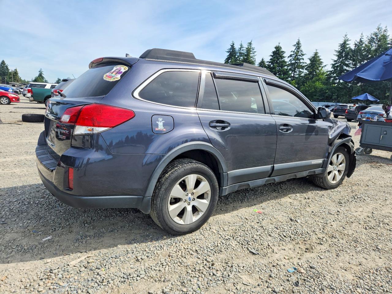 2012 Subaru Outback 3.6r Limited Угольный vin: 4S4BRDLC5C2212120