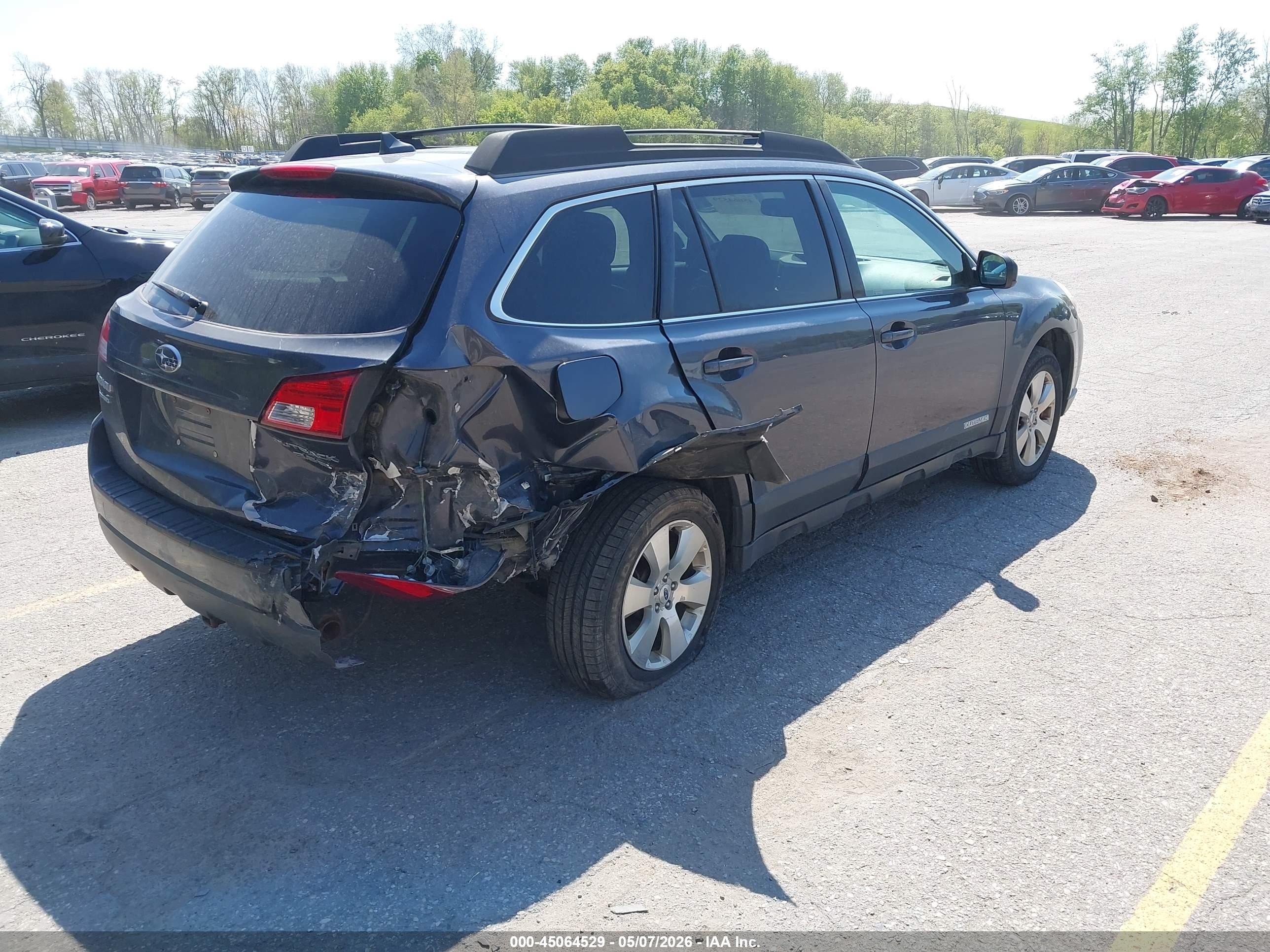 2012 Subaru Outback 3.6r Limited Dark Blue vin: 4S4BRDLC5C2253802