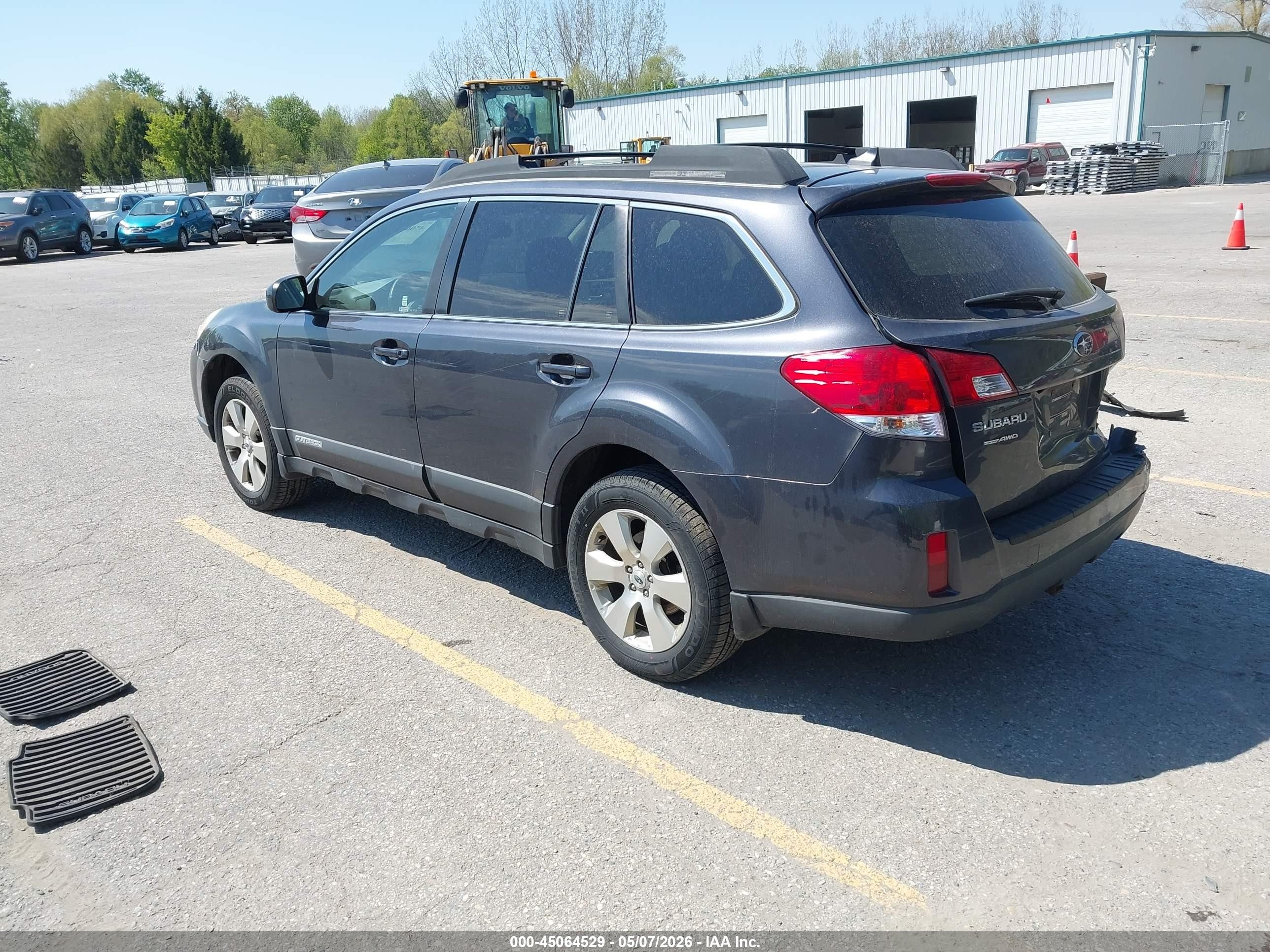 2012 Subaru Outback 3.6r Limited Dark Blue vin: 4S4BRDLC5C2253802