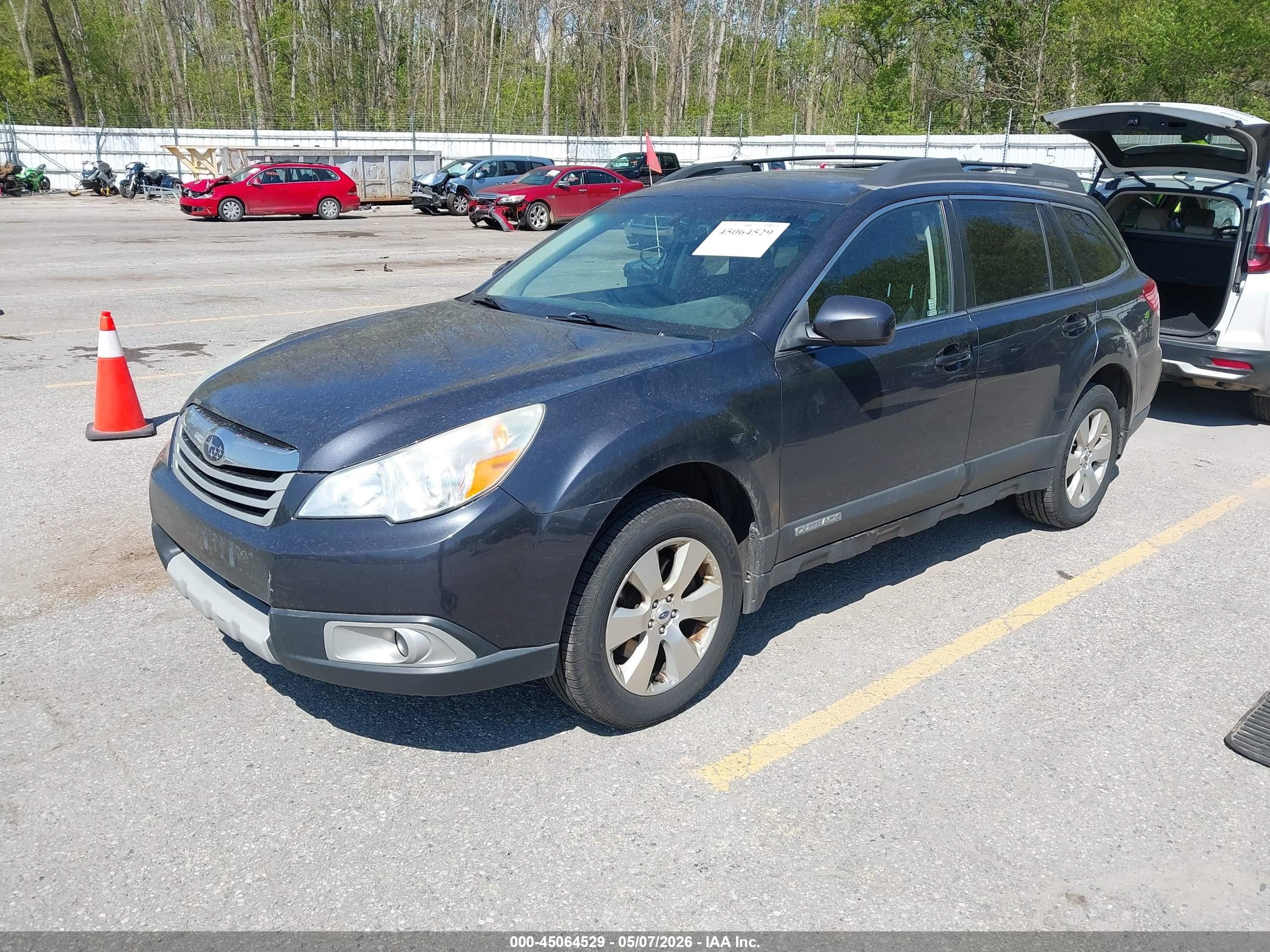 2012 Subaru Outback 3.6r Limited Dark Blue vin: 4S4BRDLC5C2253802