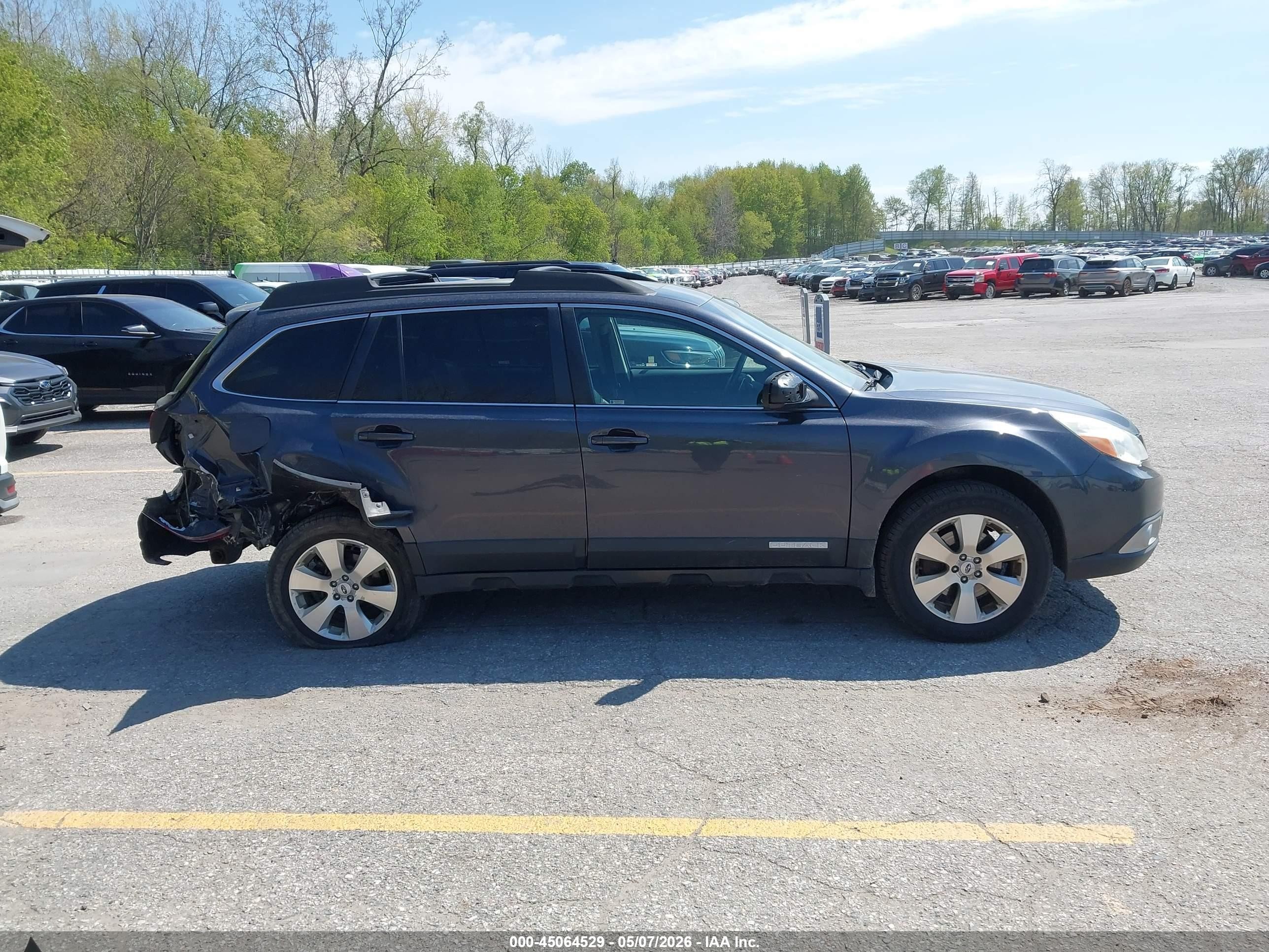 2012 Subaru Outback 3.6r Limited Dark Blue vin: 4S4BRDLC5C2253802