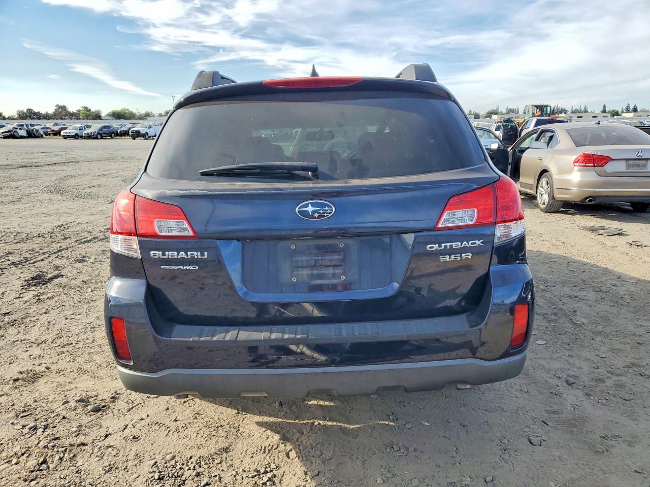 2012 Subaru Outback 3.6r Limited Синий vin: 4S4BRDLC5C2257395