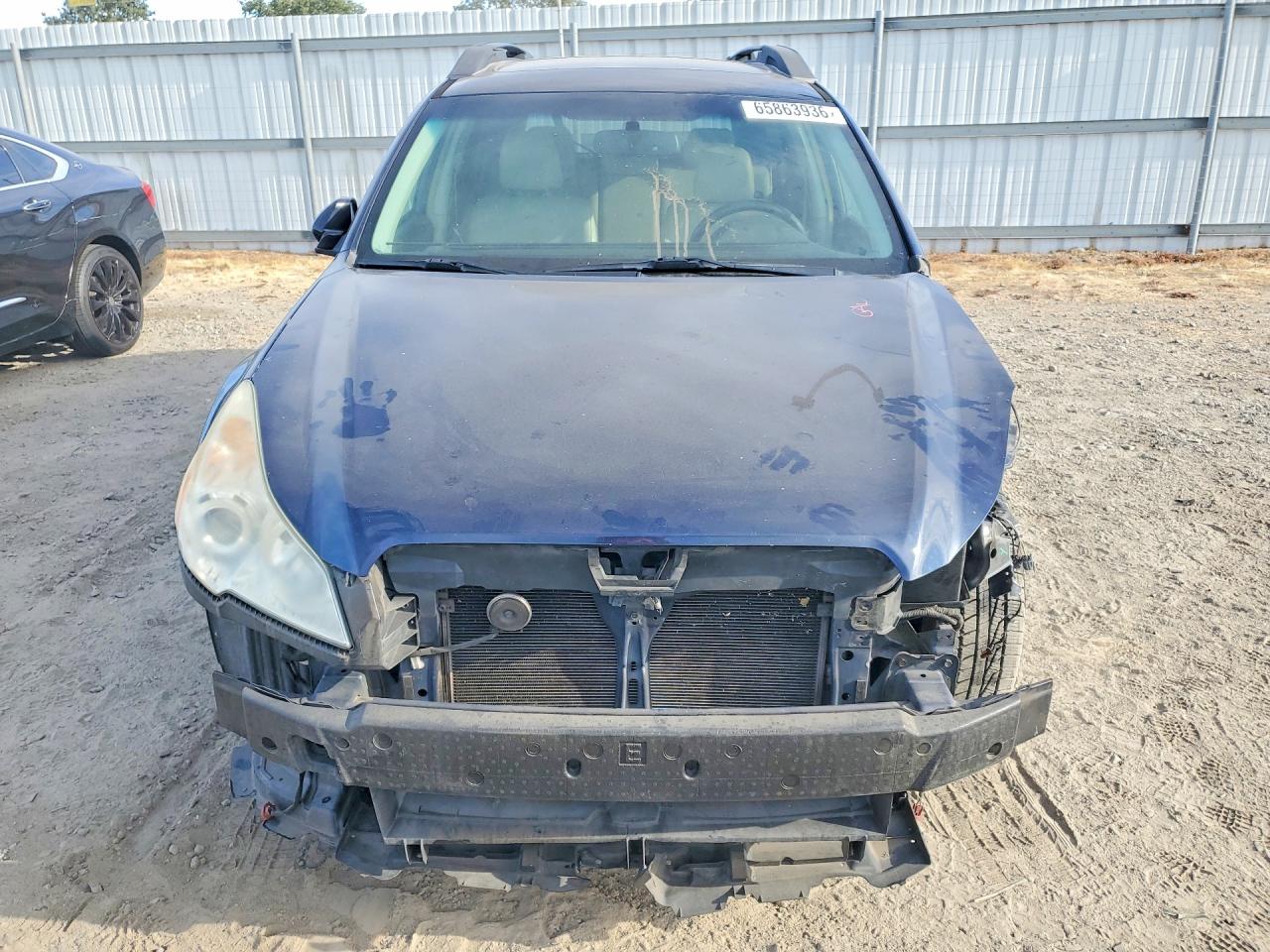 2012 Subaru Outback 3.6r Limited Синий vin: 4S4BRDLC5C2257395