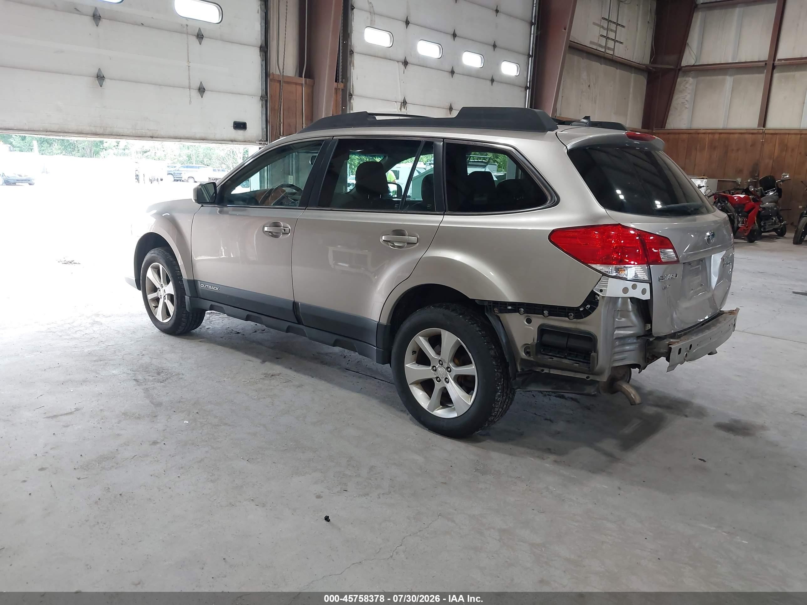 2014 Subaru Outback 3.6r Limited Gray vin: 4S4BRDLC5E2210287