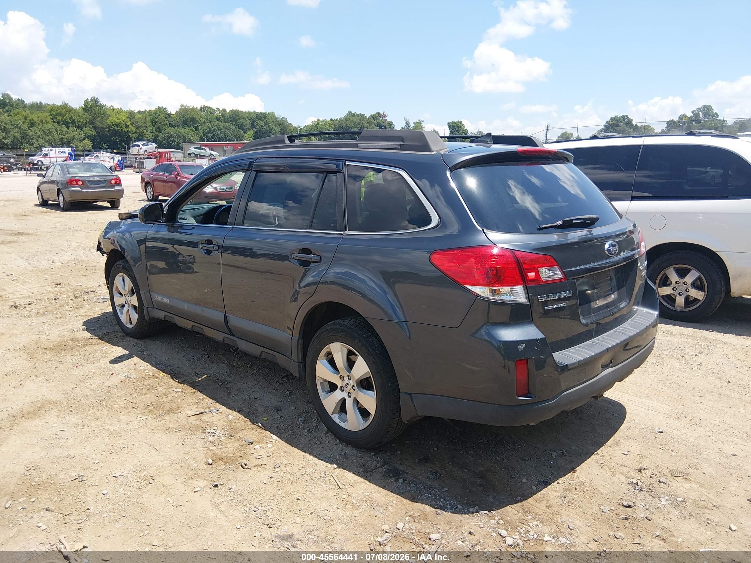 2011 Subaru Outback 3.6r Limited Silver vin: 4S4BRDLC6B2425849