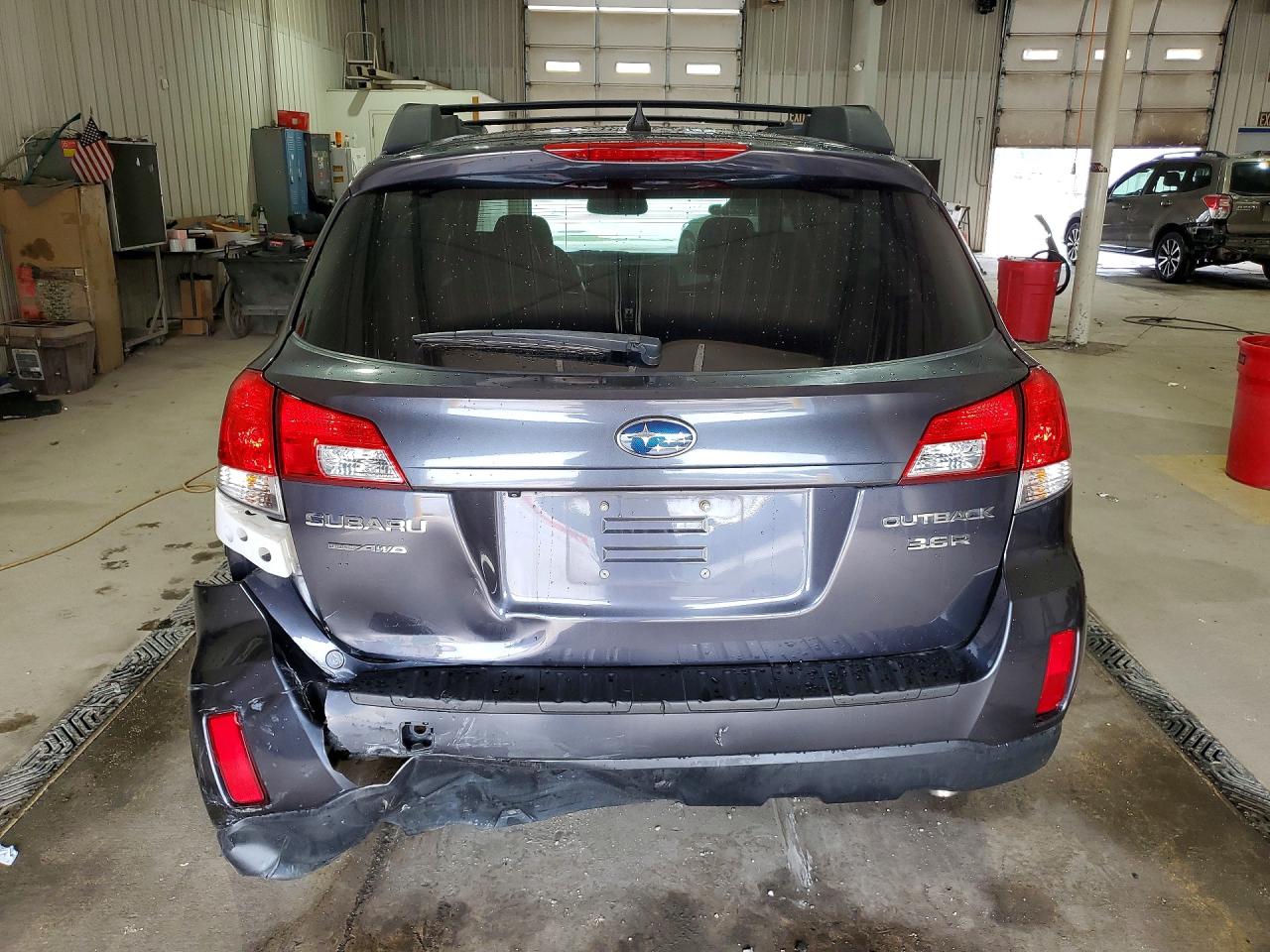 2012 Subaru Outback 3.6r Limited Charcoal vin: 4S4BRDLC6C2222994