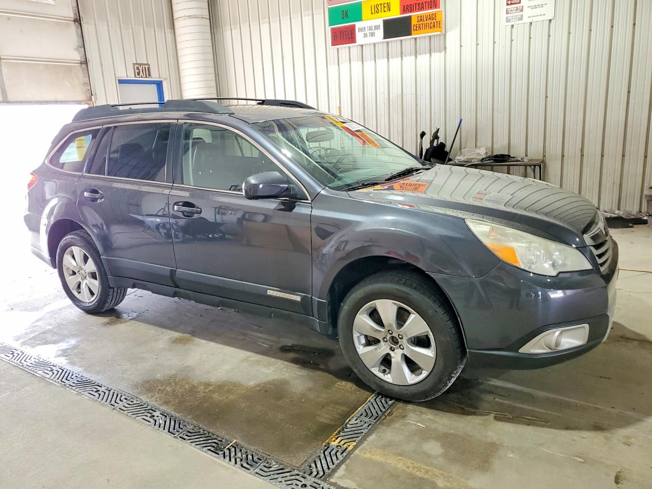 2012 Subaru Outback 3.6r Limited Charcoal vin: 4S4BRDLC6C2222994