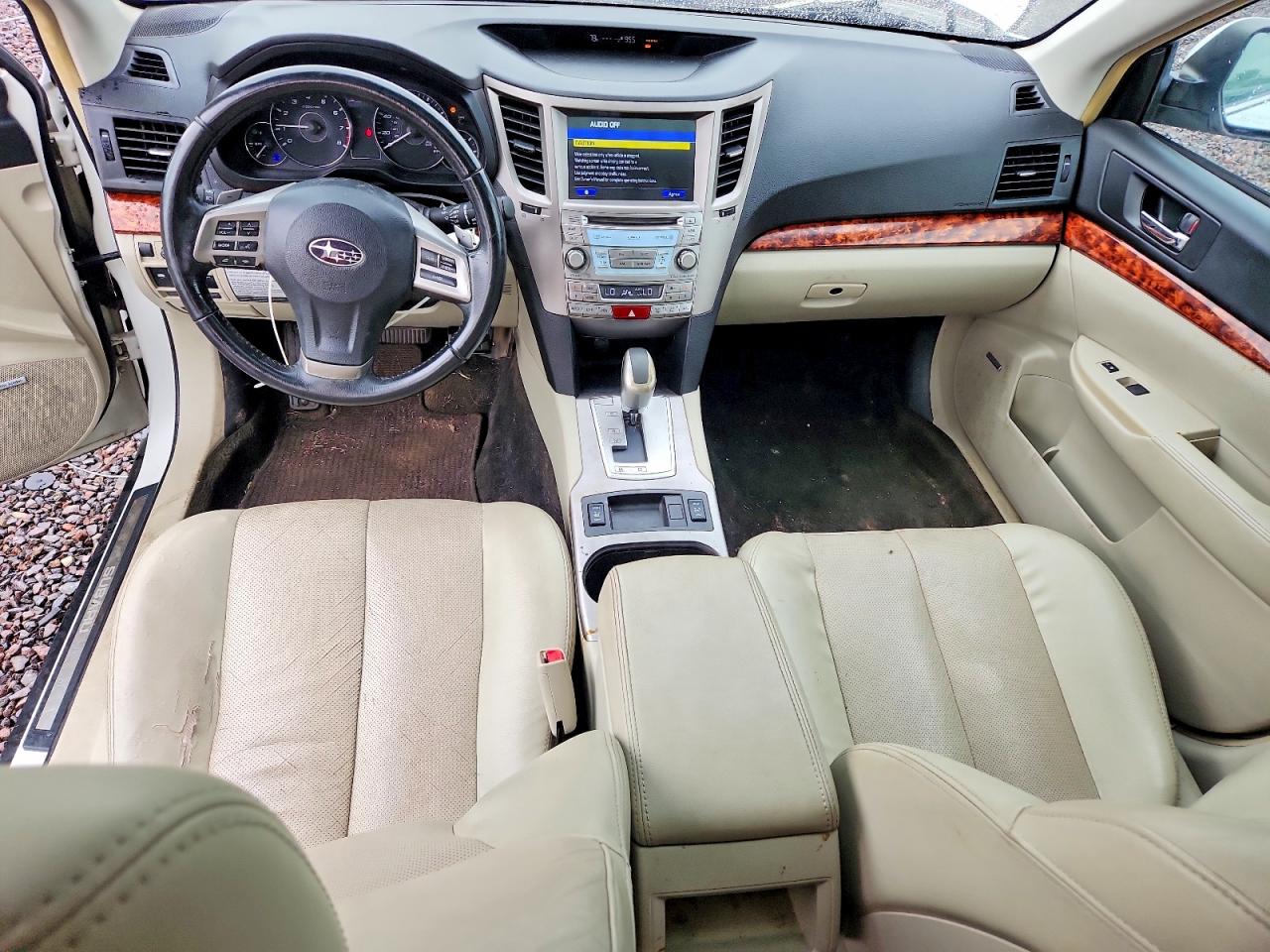 2012 Subaru Outback 3.6r Limited Two Tone vin: 4S4BRDLC6C2254490