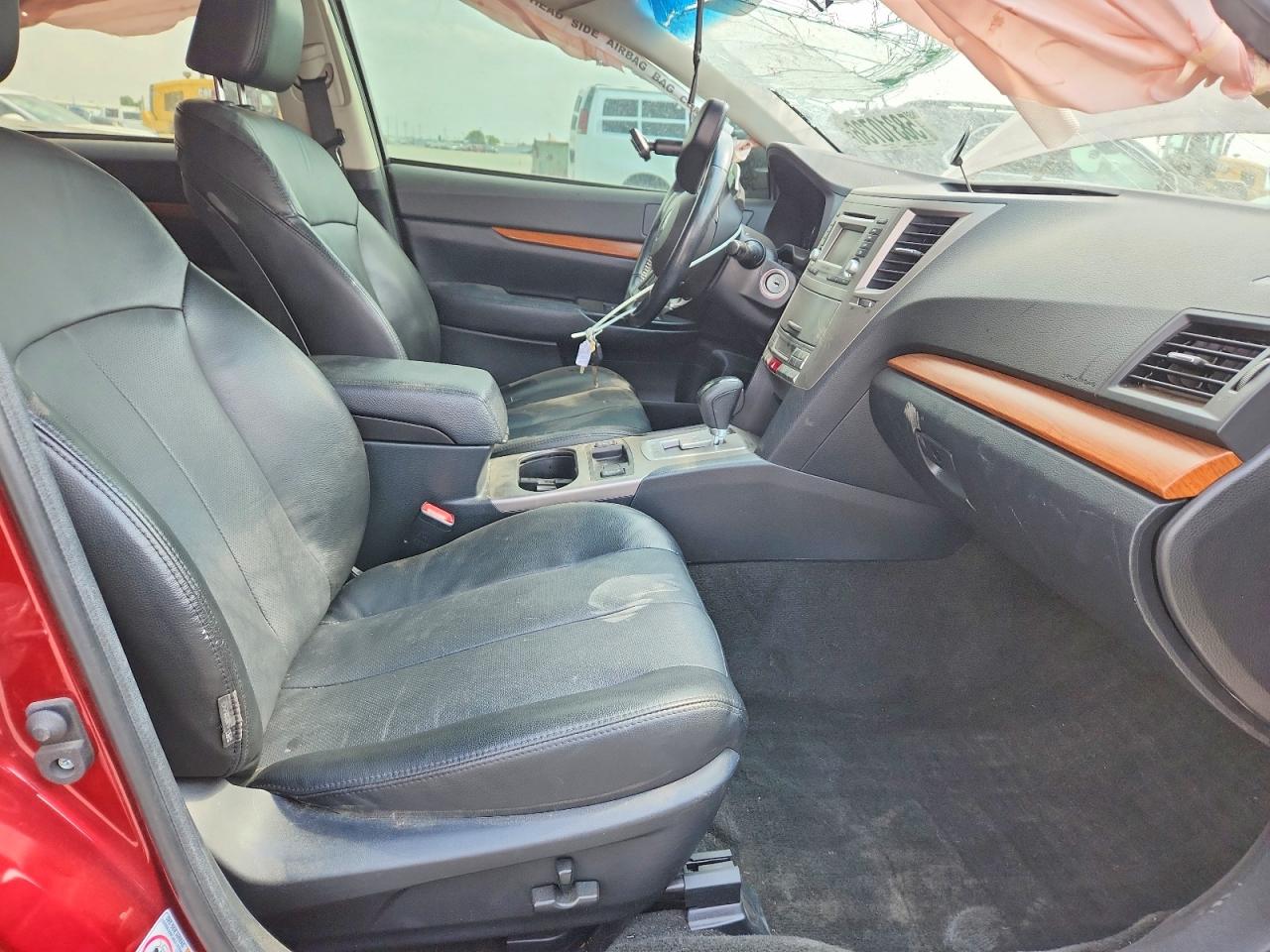 2014 Subaru Outback 3.6r Limited Red vin: 4S4BRDLC7E2274704
