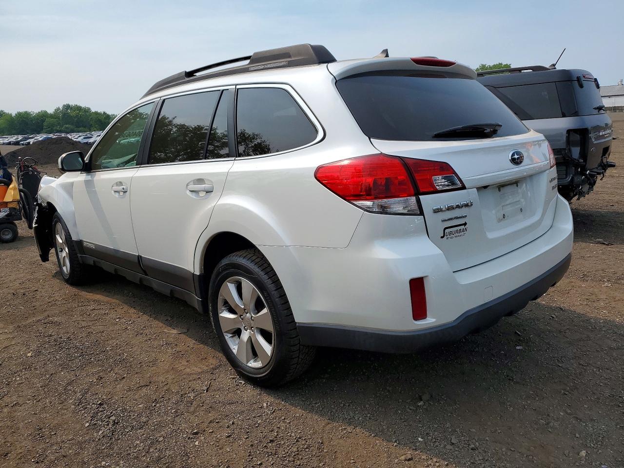 2011 Subaru Outback 3.6r Limited White vin: 4S4BRDLC8B2323100