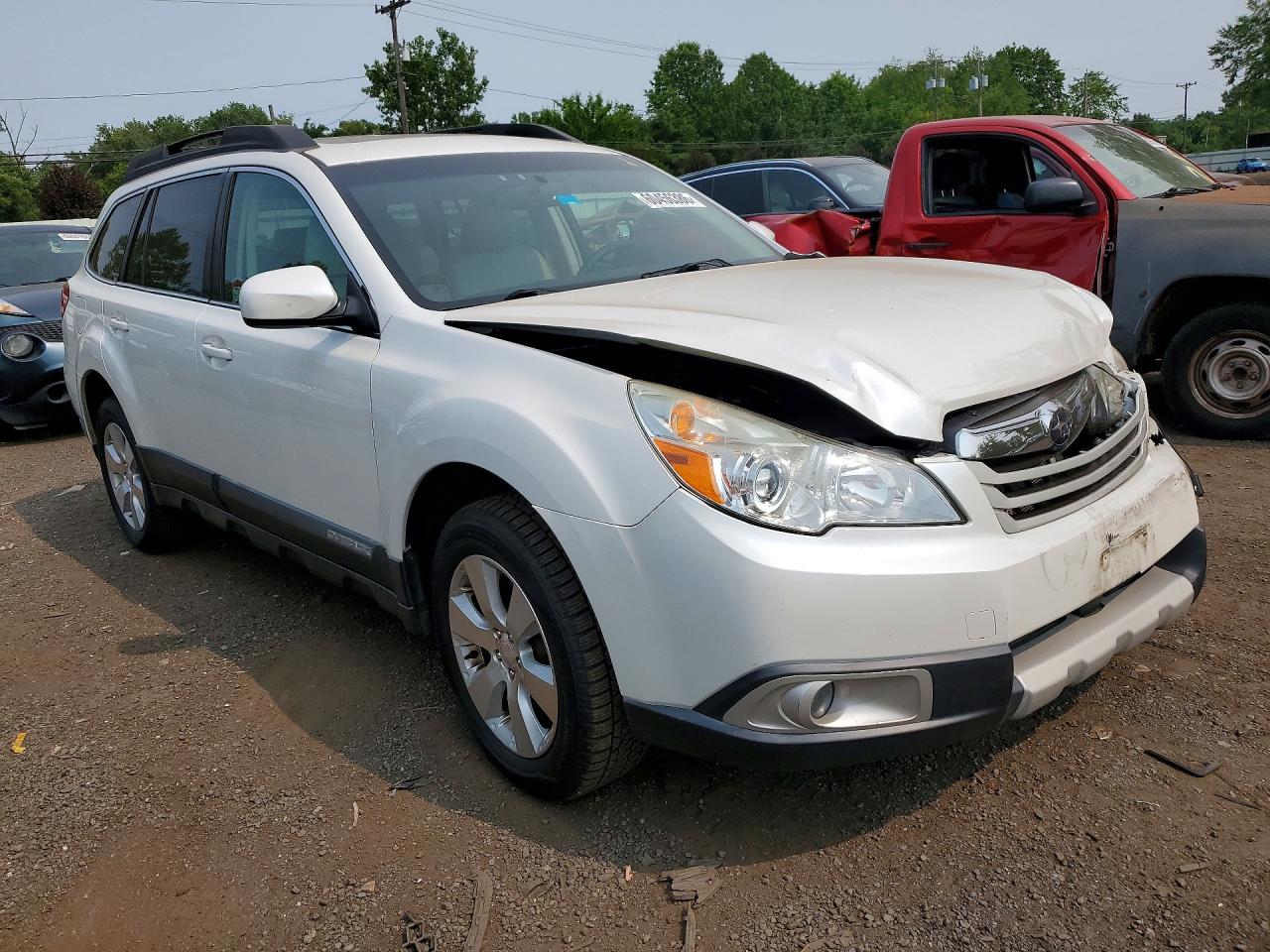 2011 Subaru Outback 3.6r Limited White vin: 4S4BRDLC8B2323100