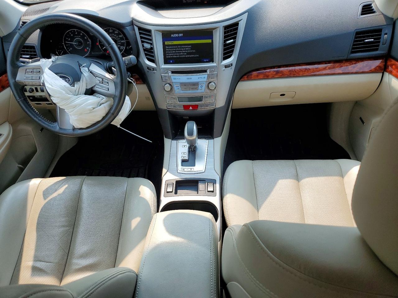 2011 Subaru Outback 3.6r Limited White vin: 4S4BRDLC8B2323100